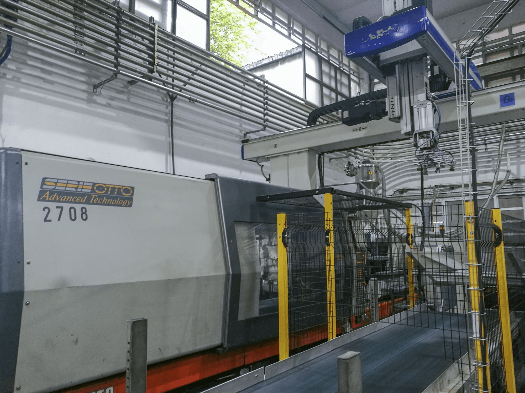 SANDRETTO 2054-380 Mašinos kairės pusės vaizdas