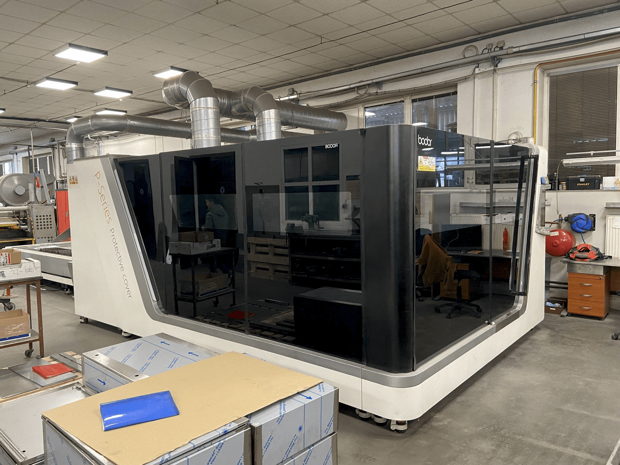 Bodor P3 Mašinos vaizdas iš priekio