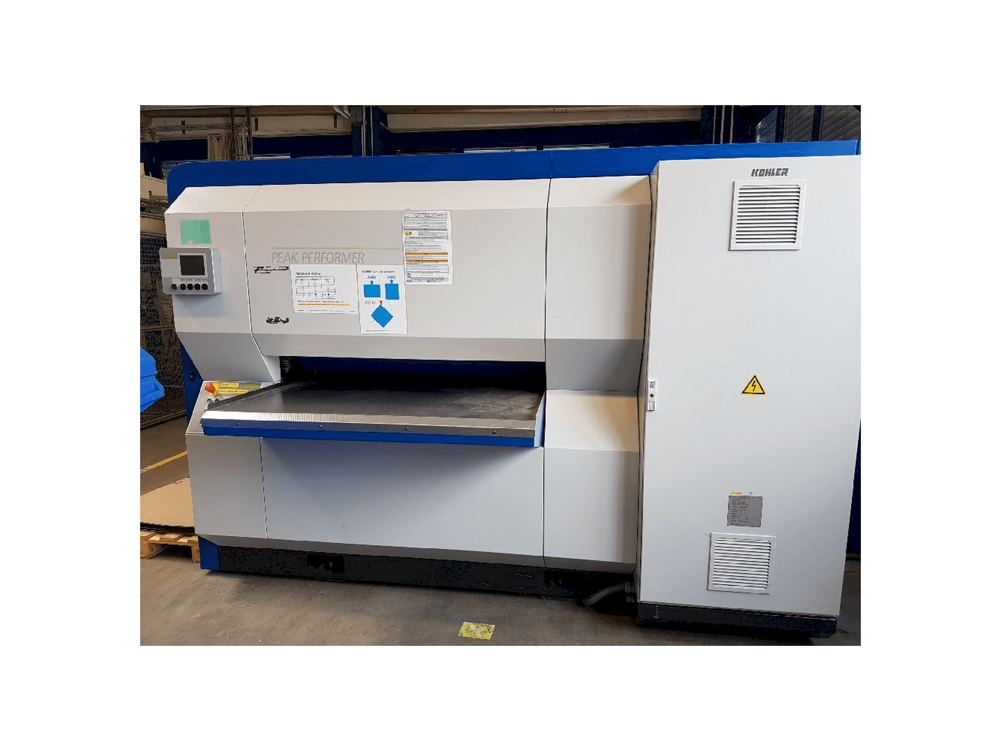 KOHLER PEAK PERFORMER PG 40.1250/21 Mašinos vaizdas iš priekio