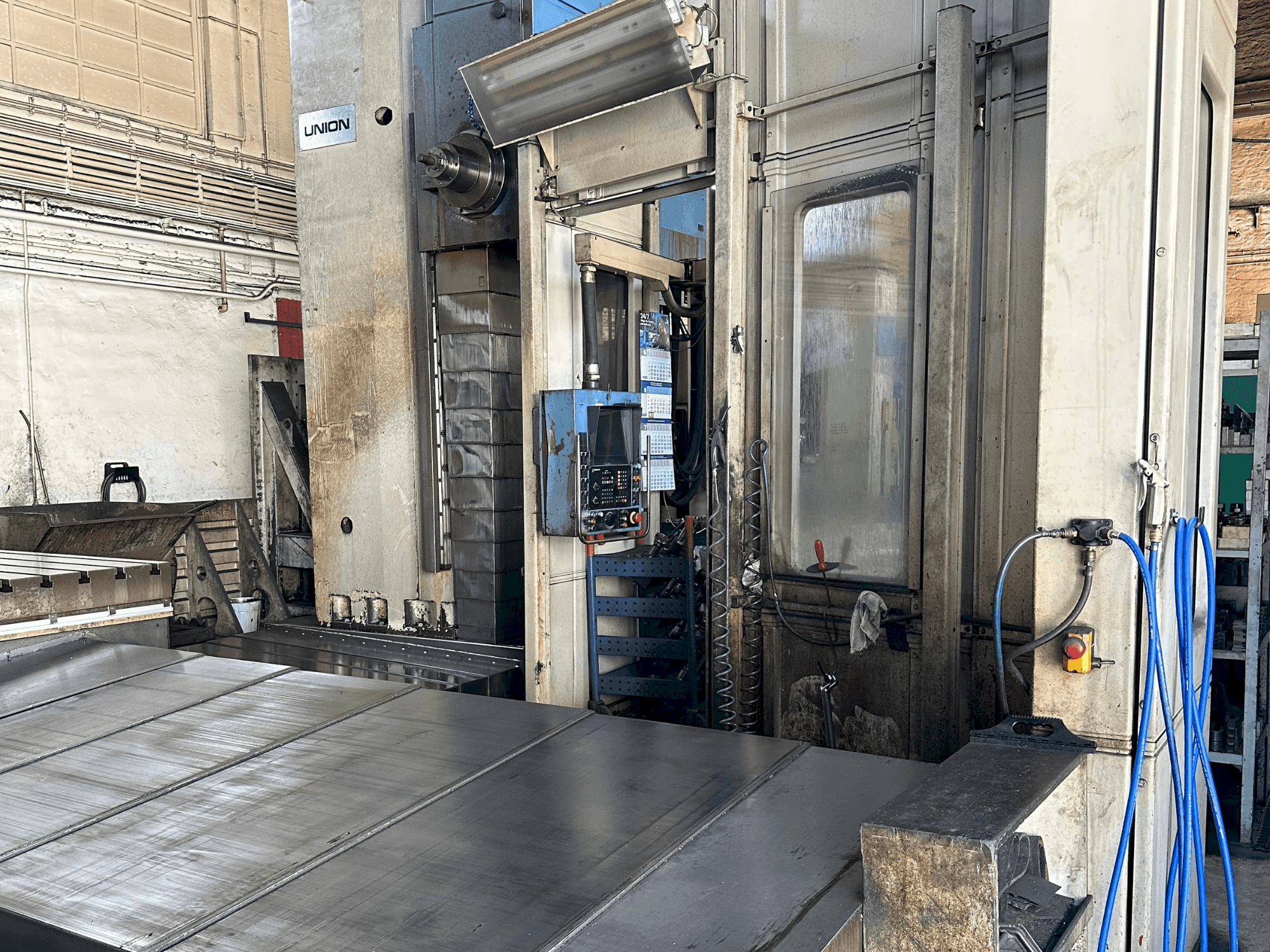 UNION BFK 150/2 Mašinos vaizdas iš priekio