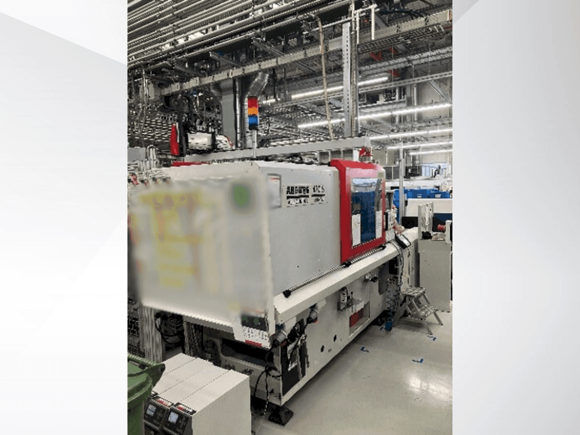 Arburg Allrounder 470 S 1300-350 Mašinos vaizdas iš priekio