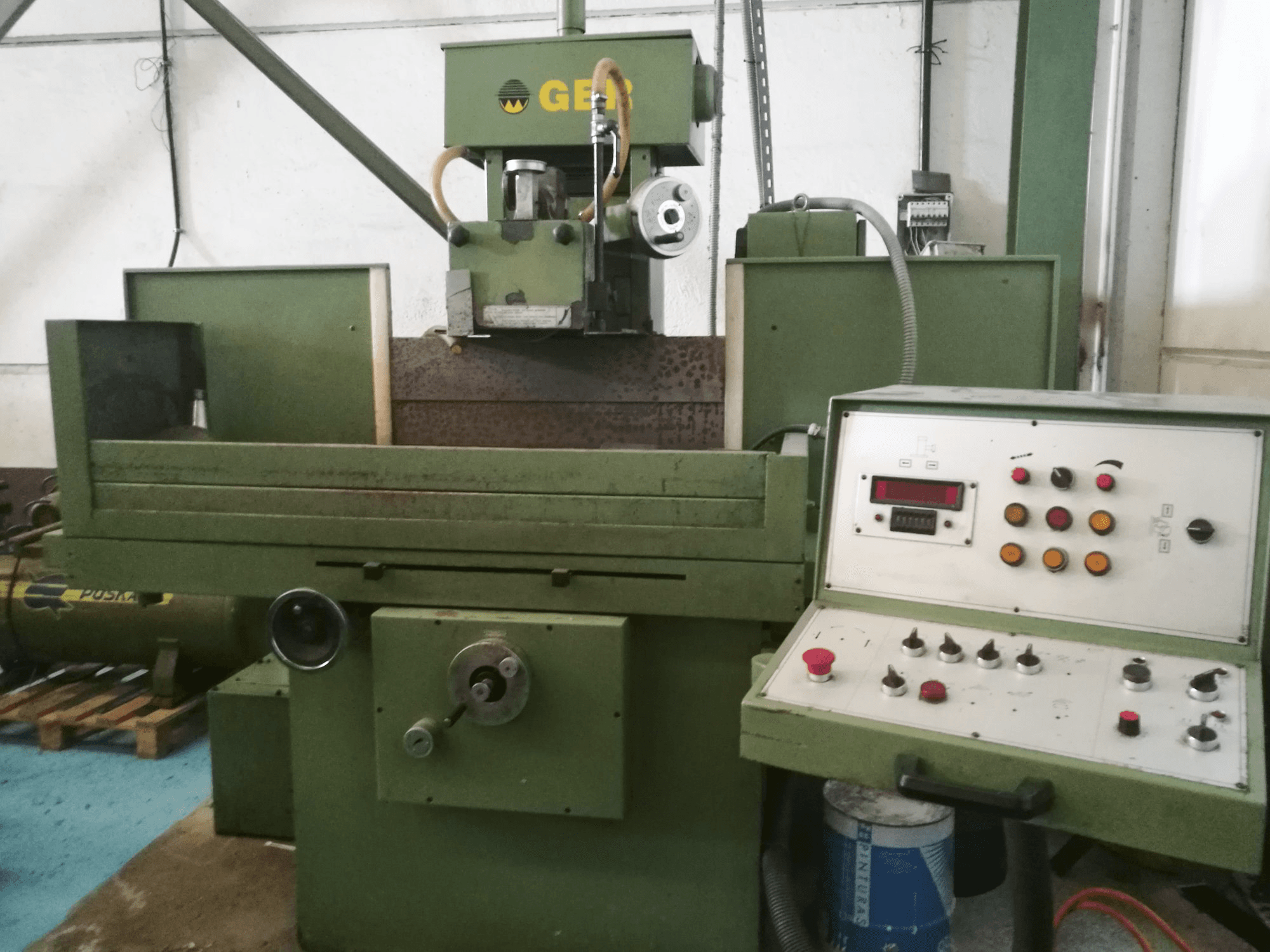 GER RS-50/25 Mašinos vaizdas iš priekio