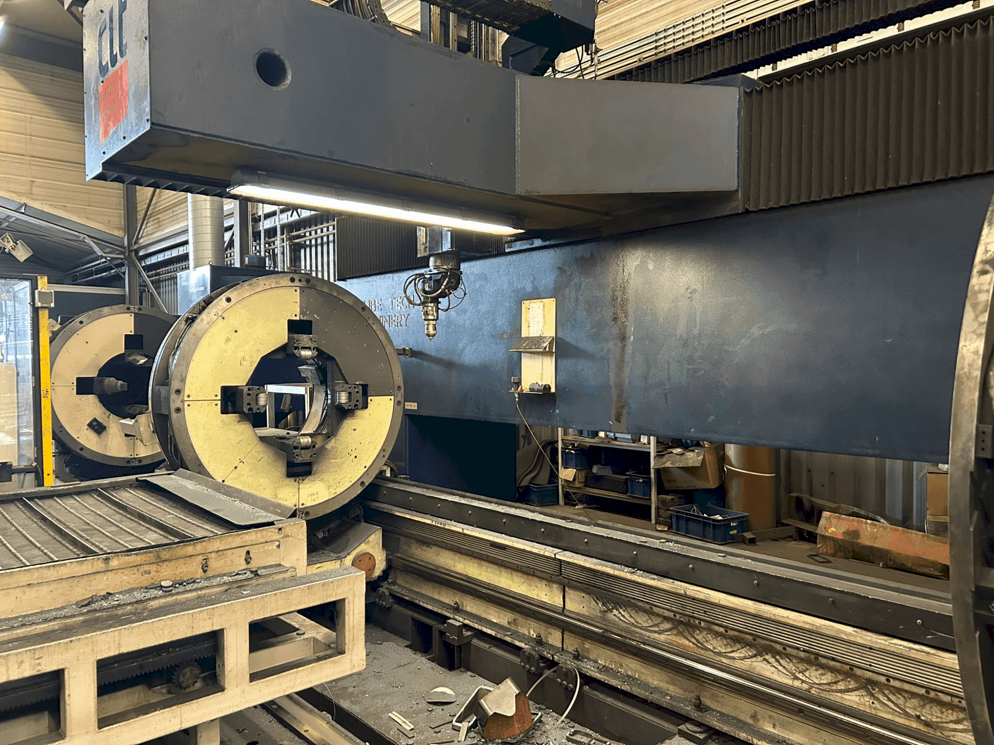 TTM FL 600 3D Mašinos vaizdas iš priekio