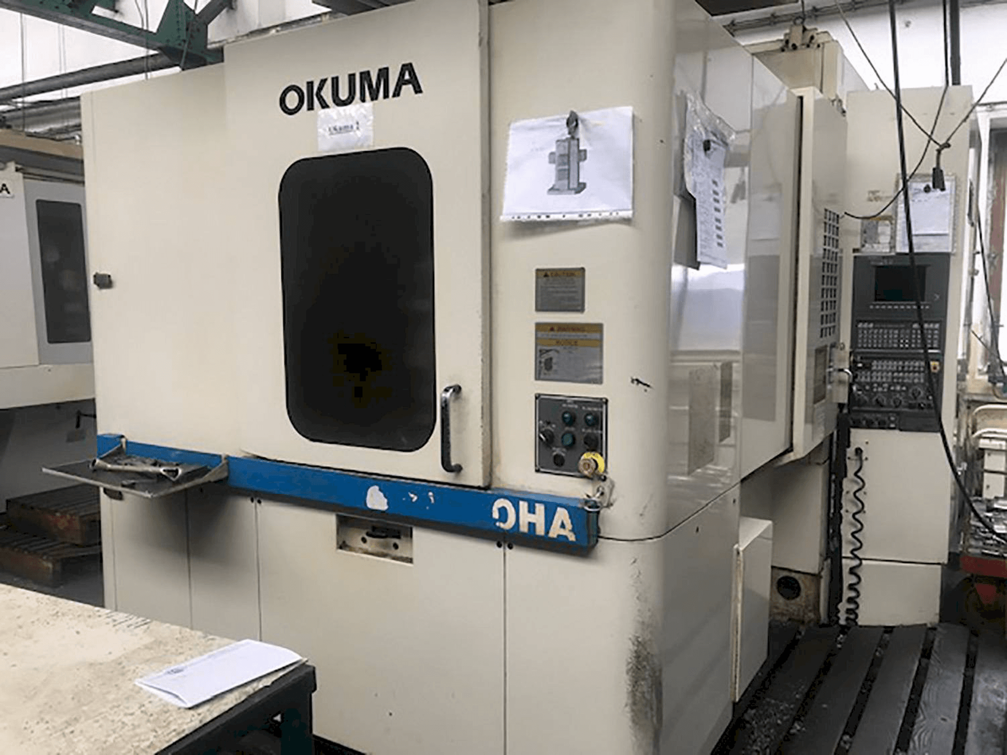 Okuma MX-40HA Mašinos vaizdas iš priekio