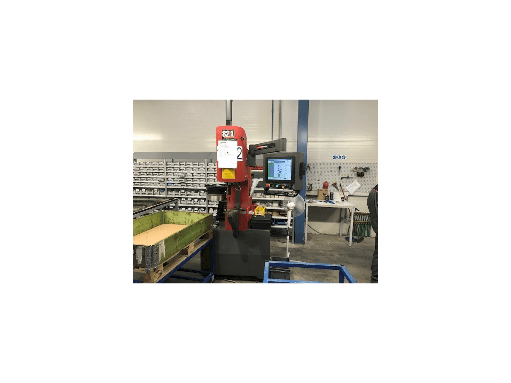 Haeger WT-824 4e Mašinos vaizdas iš kairės pusės