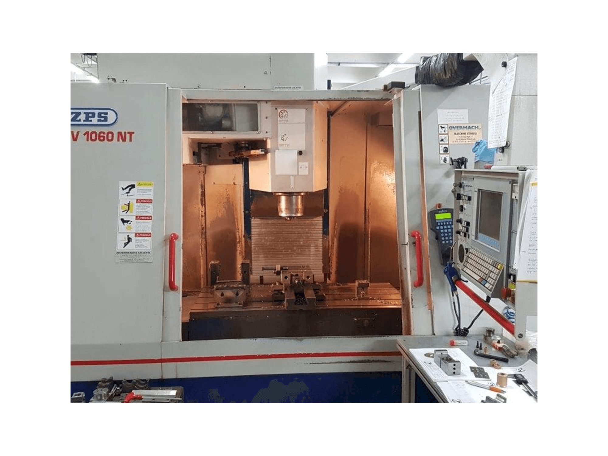 ZPS MCFV 1060NT Mašinos vaizdas iš priekio