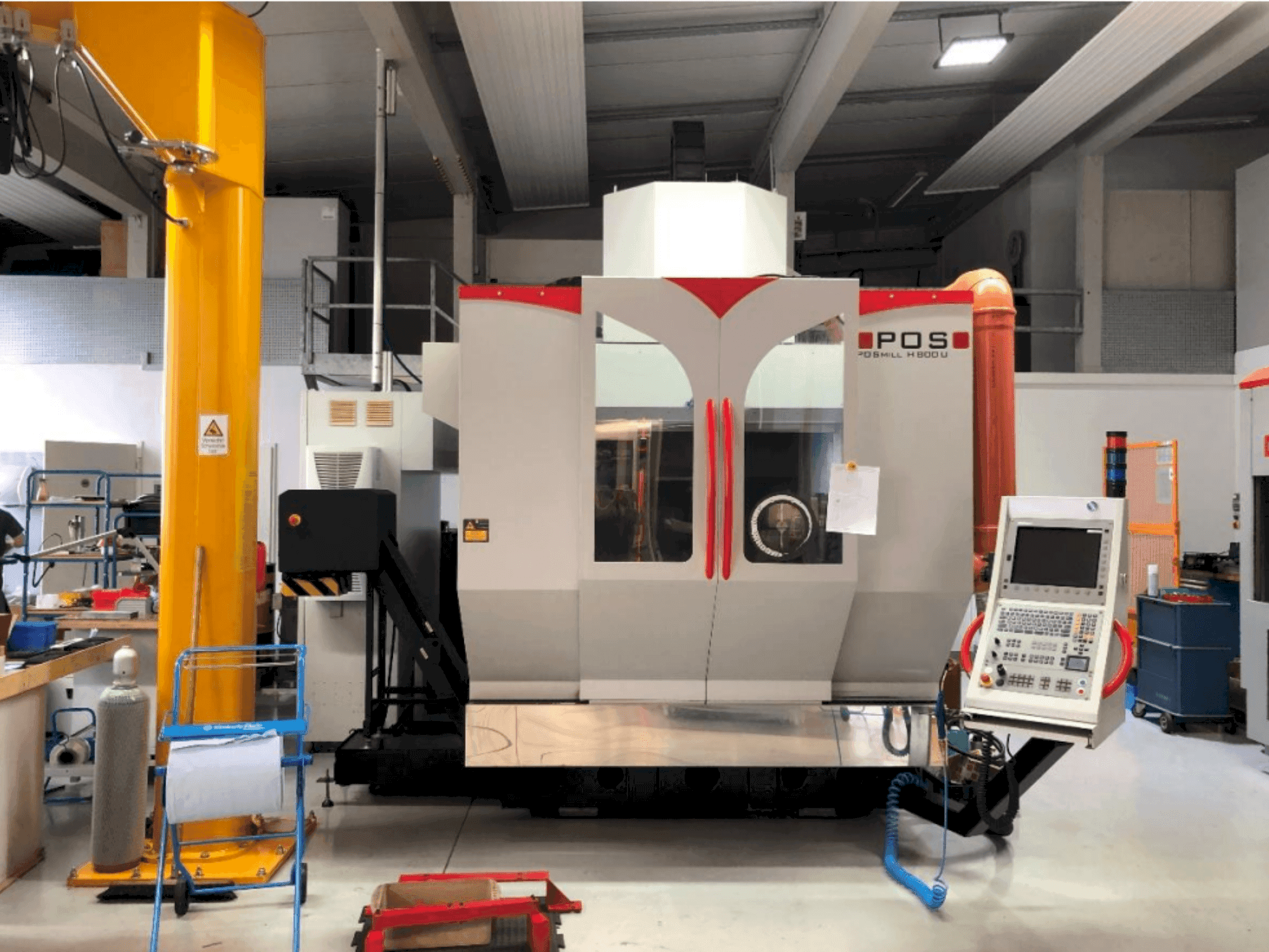 POSmill H 800 U Mašinos vaizdas iš priekio