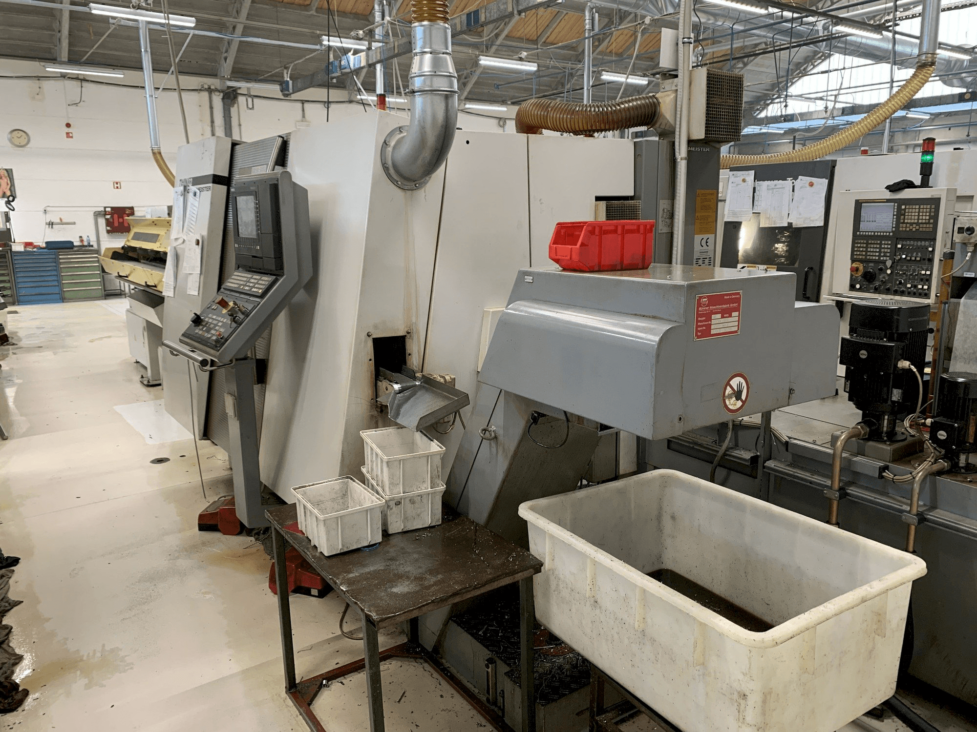 Gildemeister Twin 32 Mašinos vaizdas iš priekio