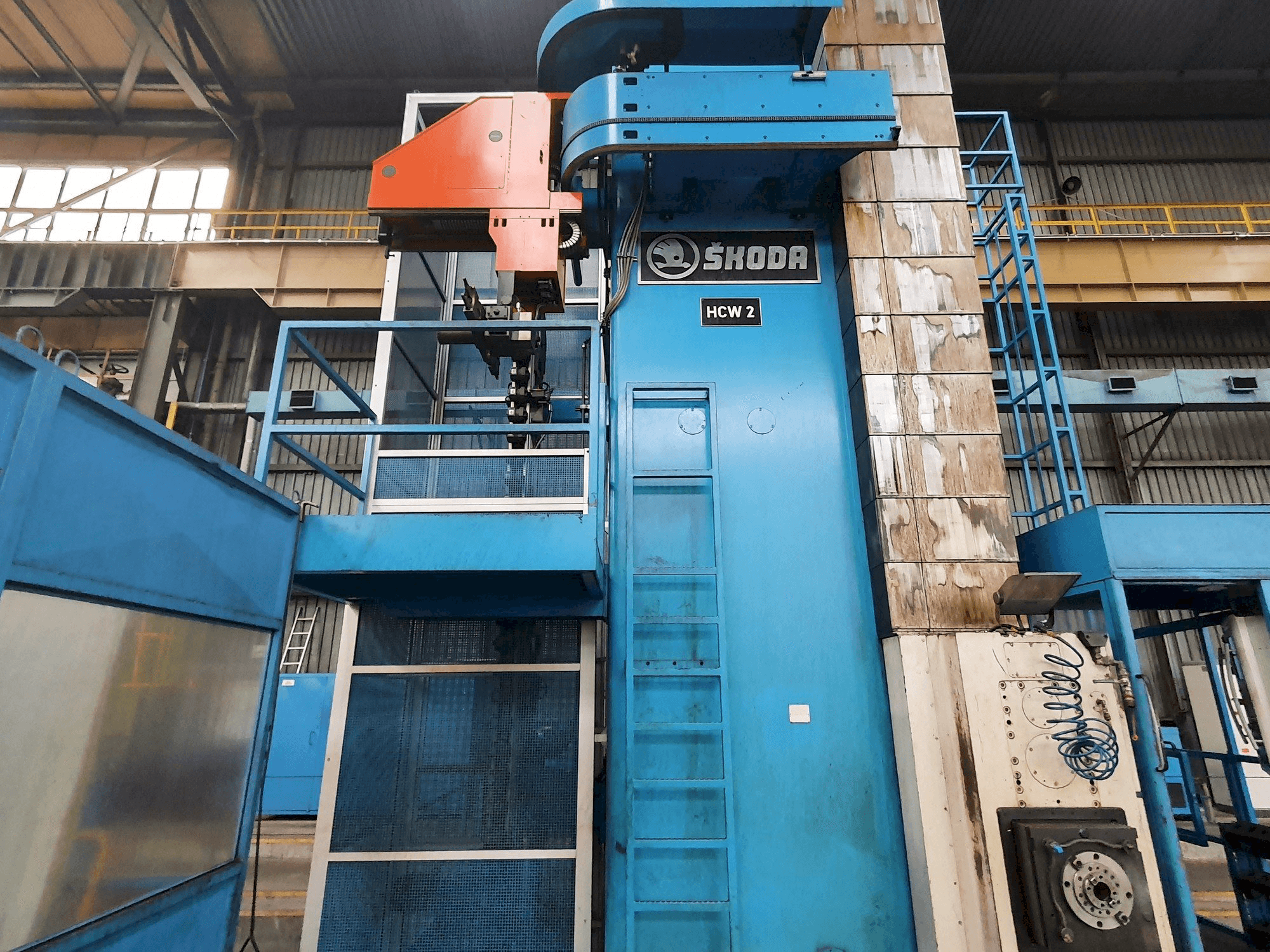 SKODA HCW 2-200 DUO Mašinos vaizdas iš priekio