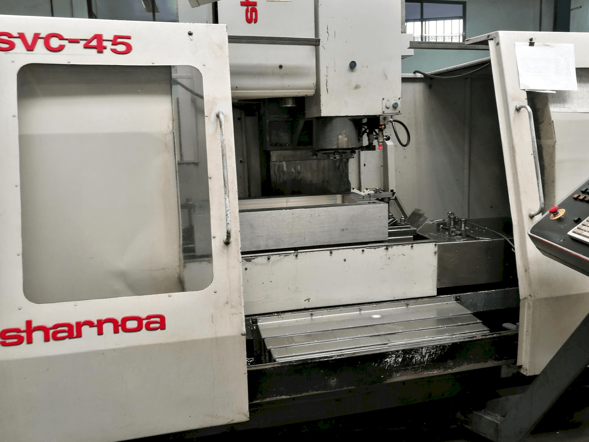 Sharnoa SVC-45 Mašinos vaizdas iš priekio