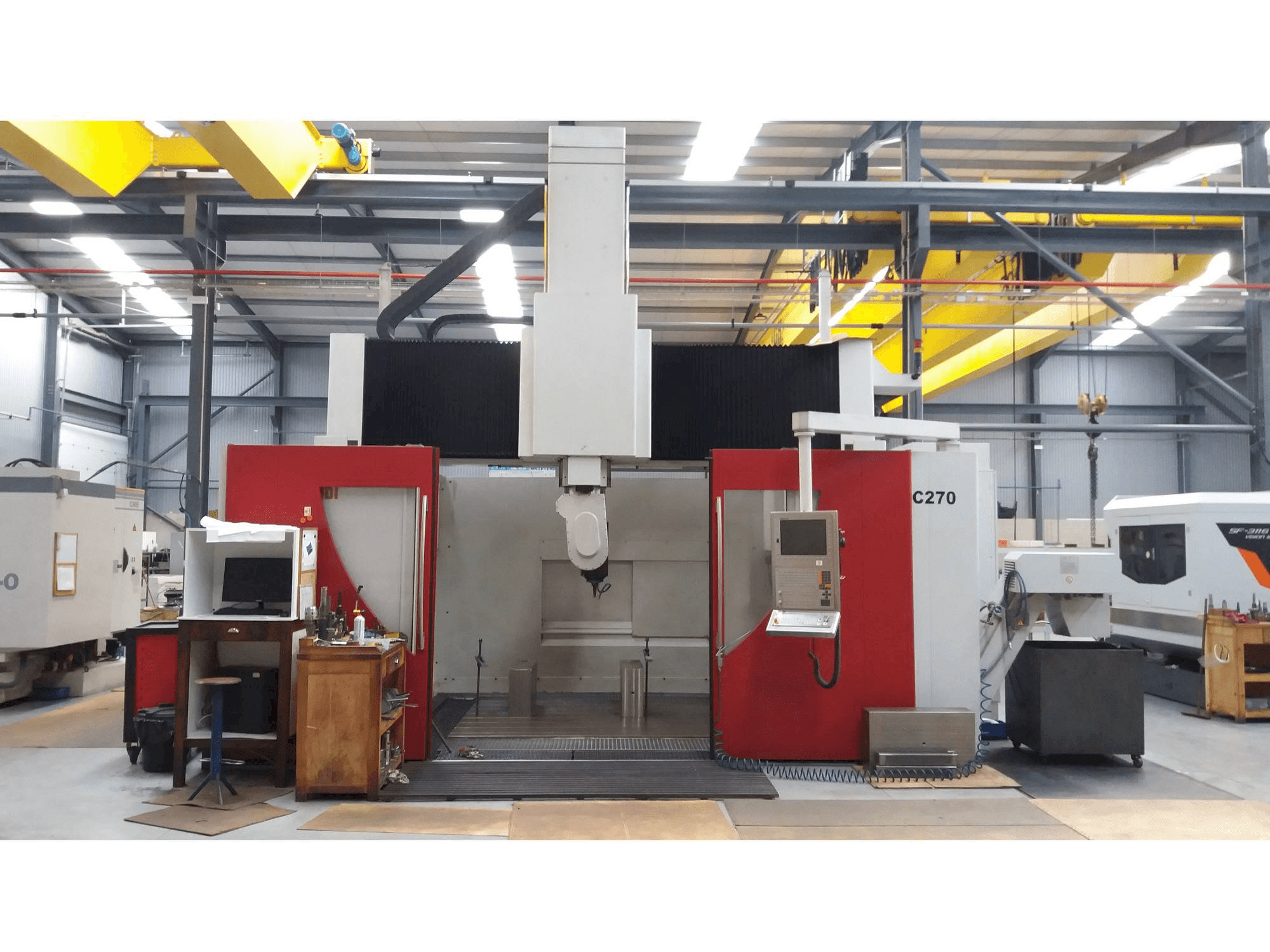 Rambaudi RC 270 Mašinos vaizdas iš priekio