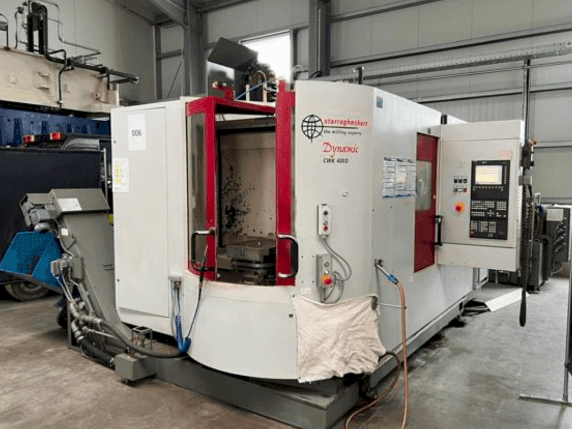 Starrag Heckert Dynamic CWK 400D Mašinos vaizdas iš priekio