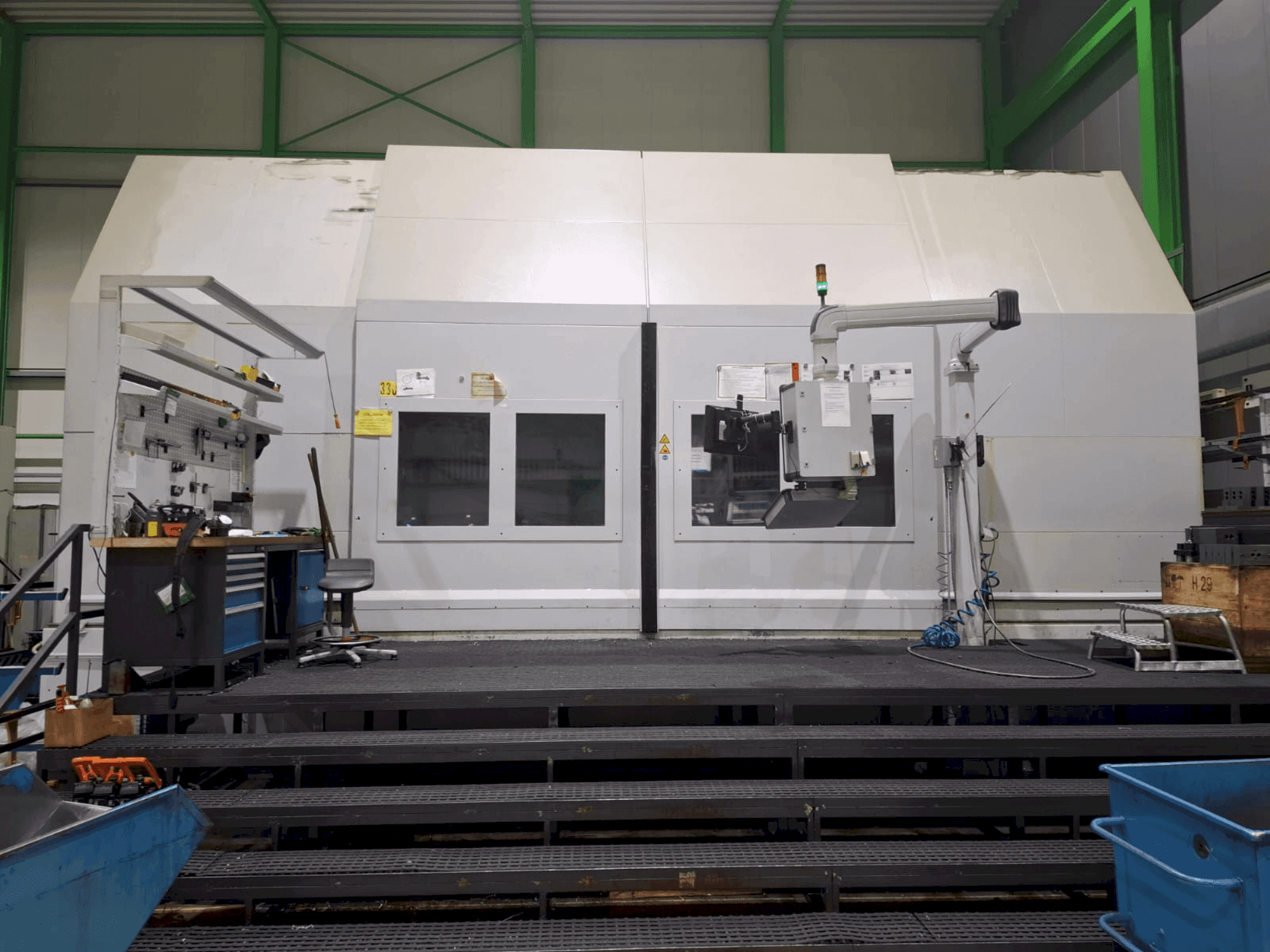 Pittler PV4000 Mašinos vaizdas iš priekio