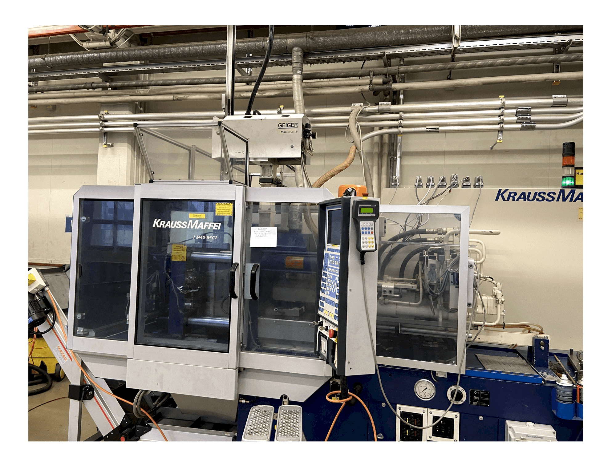 Krauss Maffei 40-55 C2 Mašinos vaizdas iš priekio