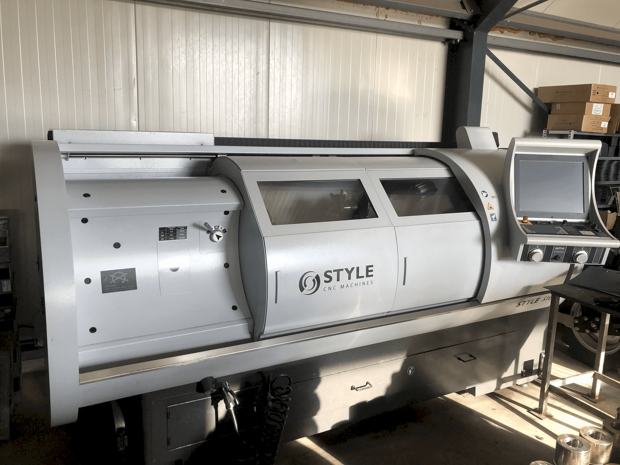 STYLE 510 Mašinos vaizdas iš priekio