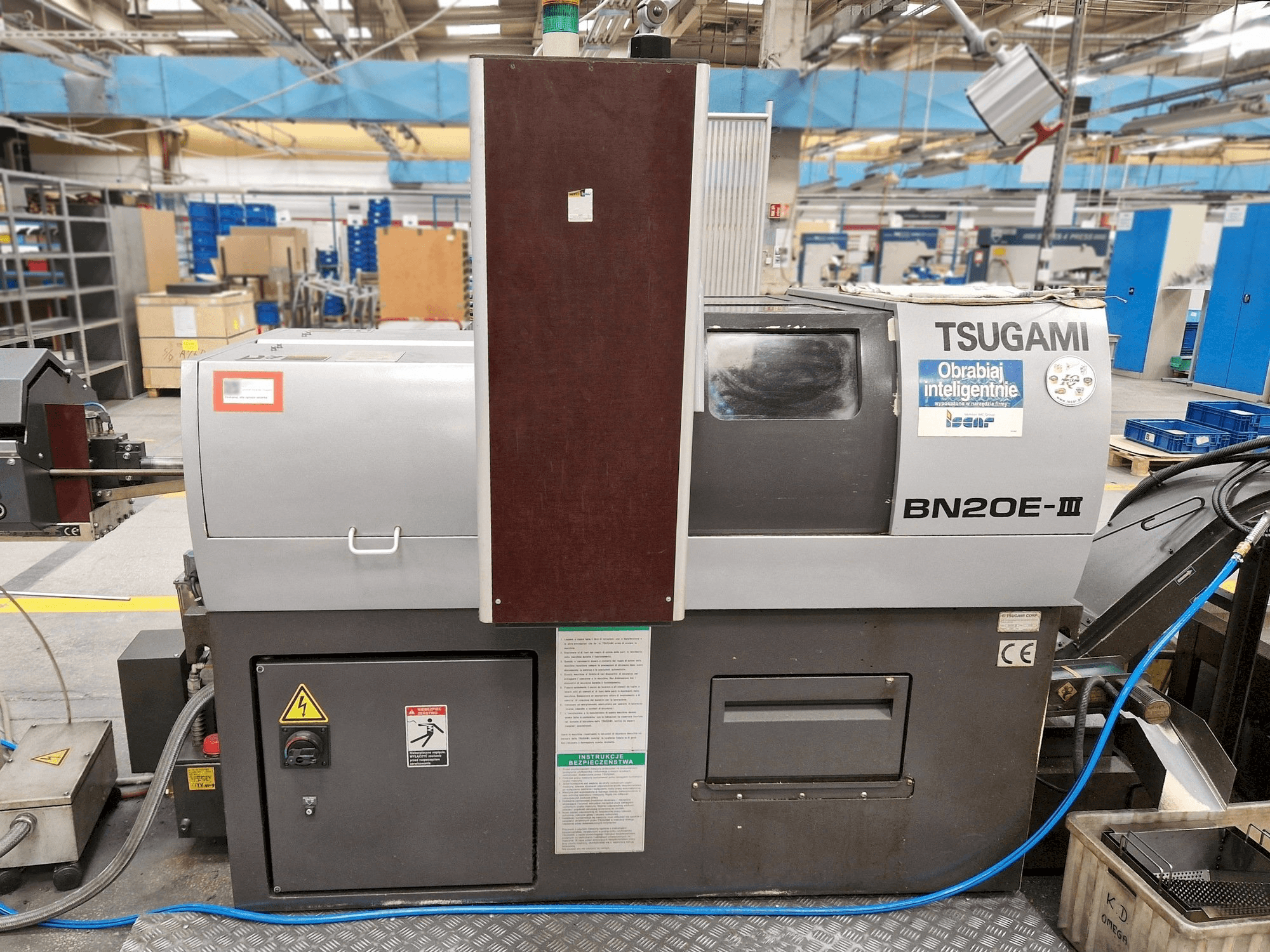 TSUGAMI BN20E-III Mašinos vaizdas iš priekio