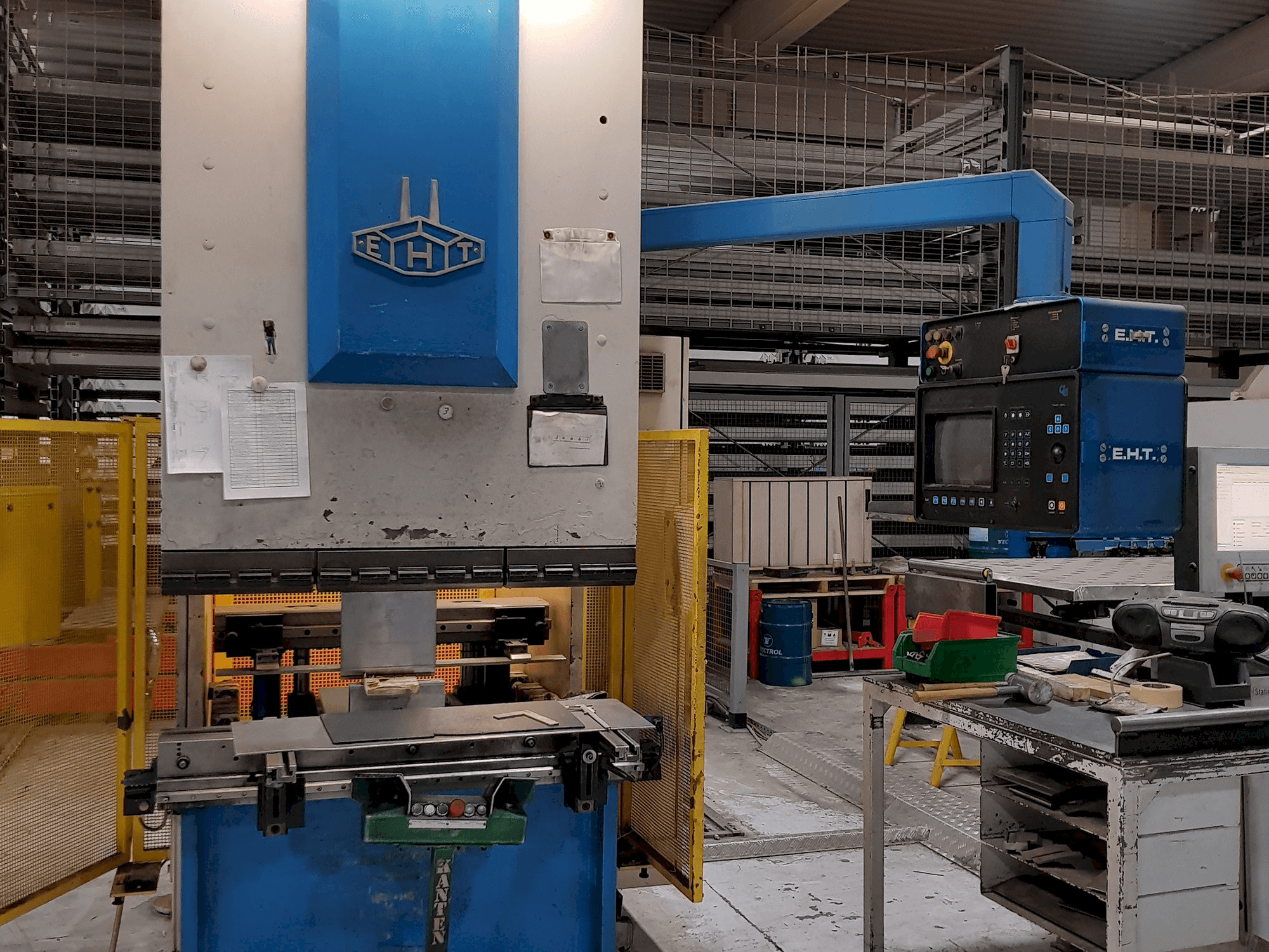 EHT EHP 5.5-12 Mašinos vaizdas iš priekio