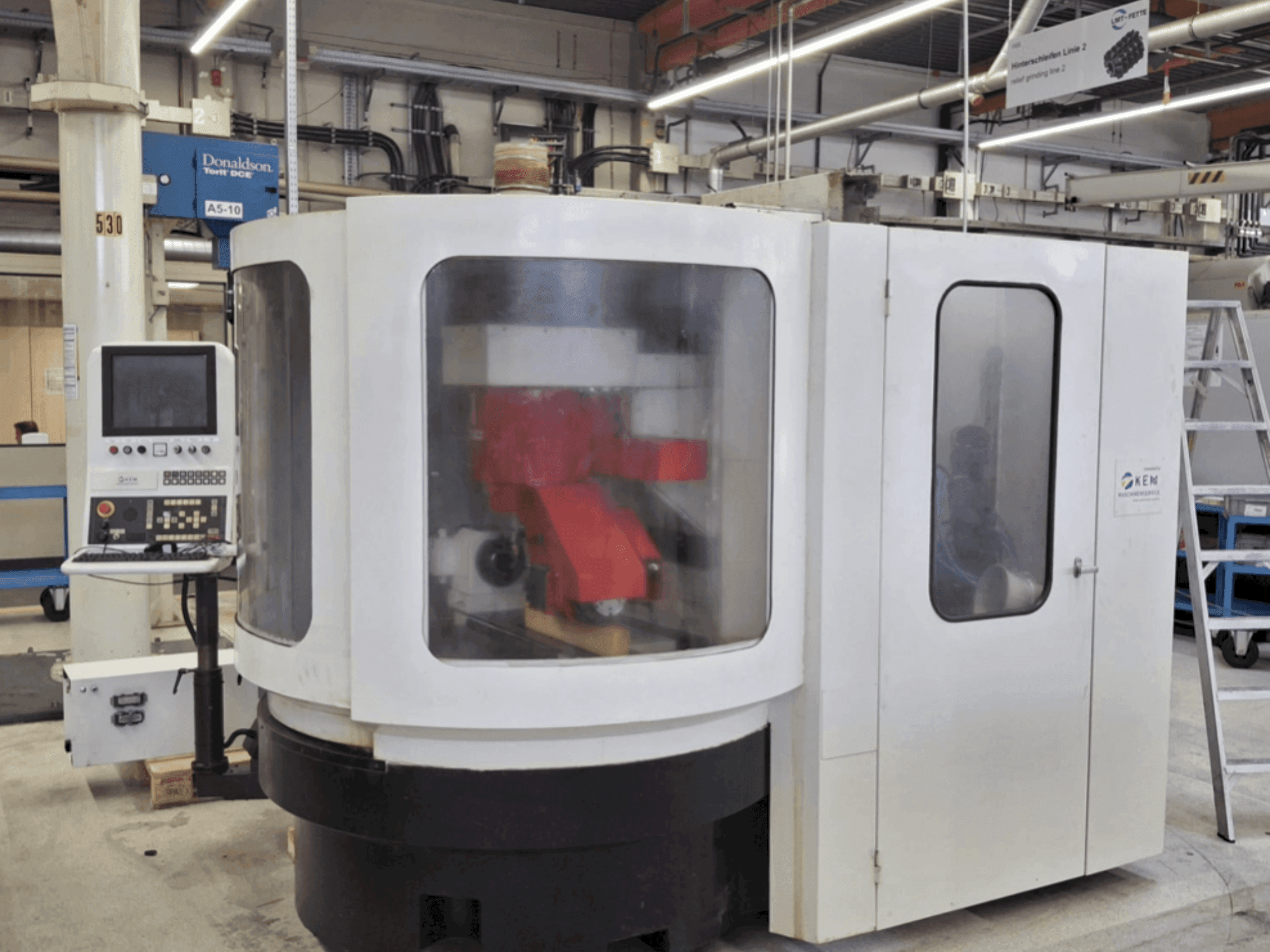 SAACKE UWIID Mašinos vaizdas iš priekio