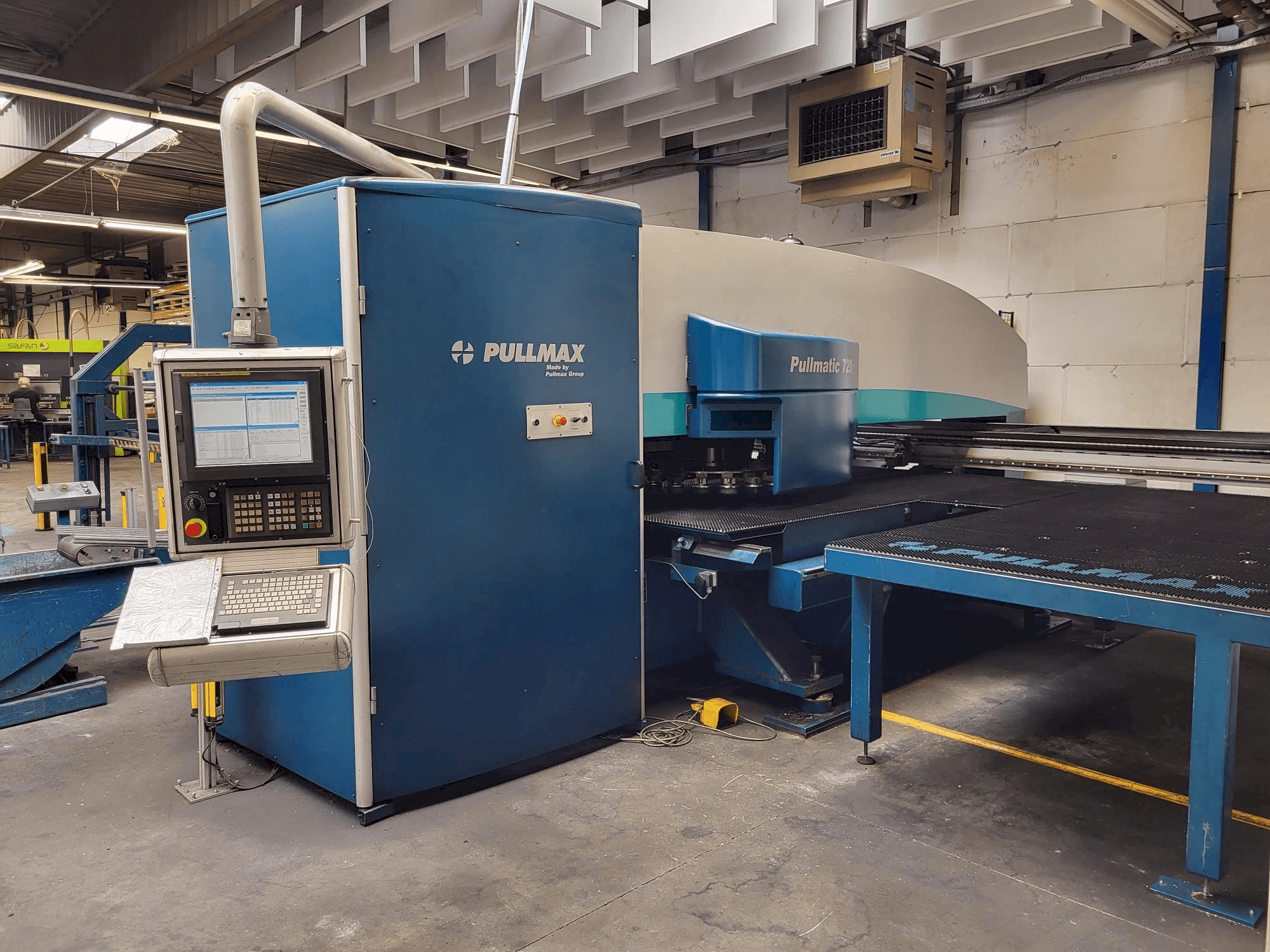 Pullmax 720 Mašinos vaizdas iš priekio