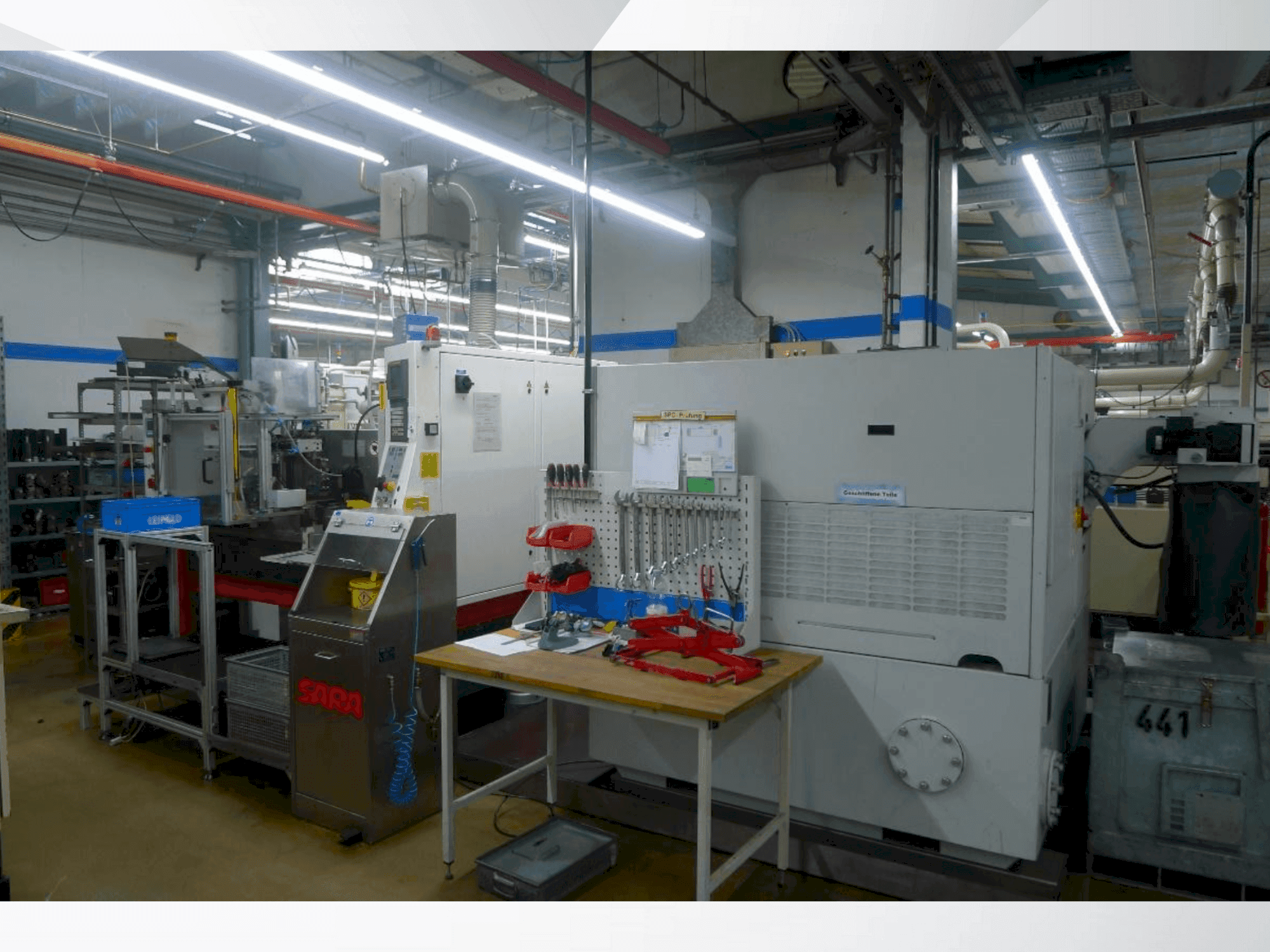 TSCHUDIN ecoLine 400 Mašinos vaizdas iš šono