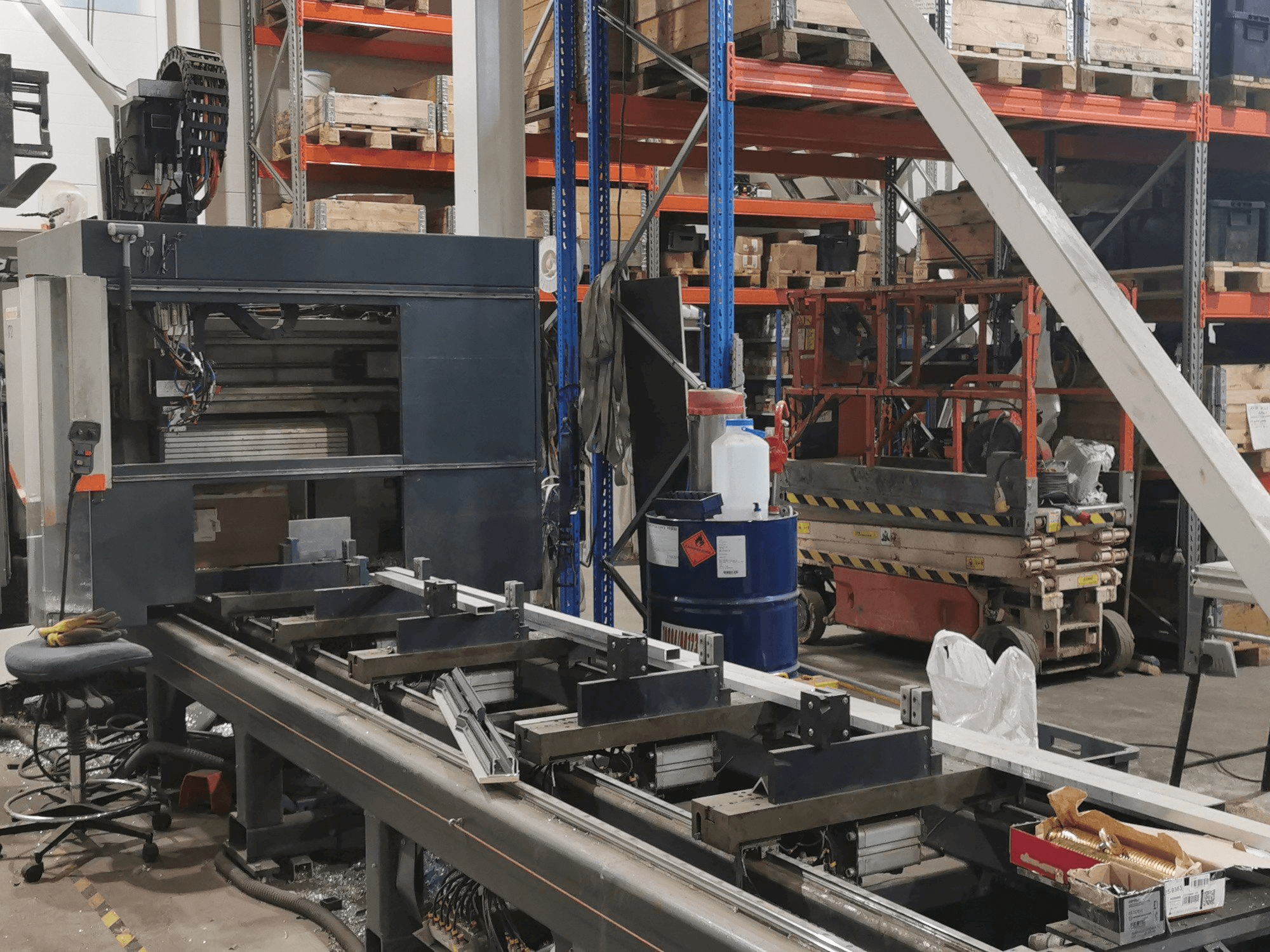 Elumatec SBZ 140 Mašinos vaizdas iš priekio