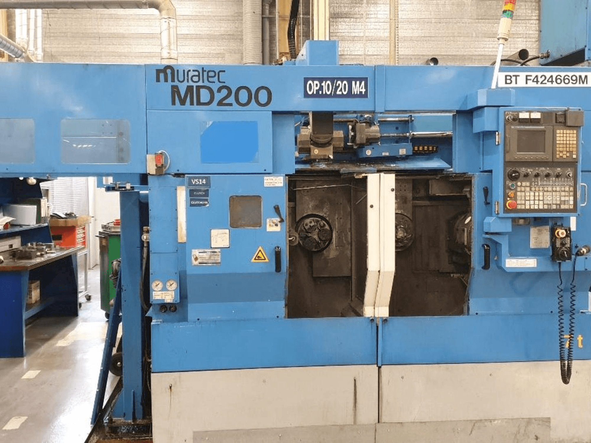 Muratec MD200 Mašinos vaizdas iš priekio