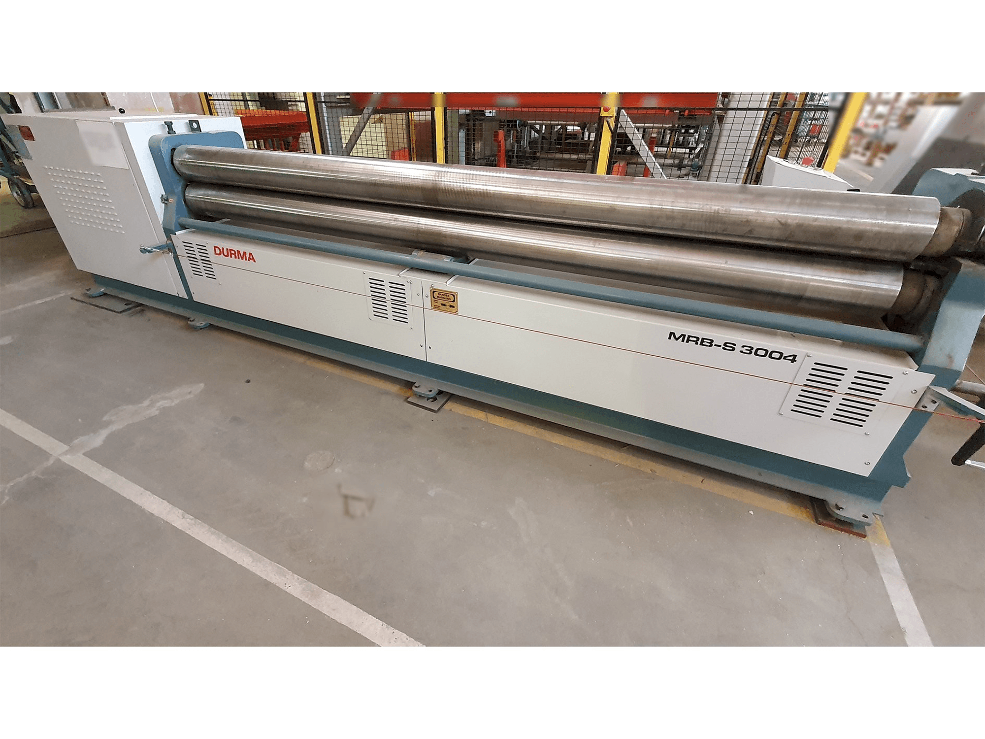Durma MRB S 3004 Mašinos vaizdas iš priekio