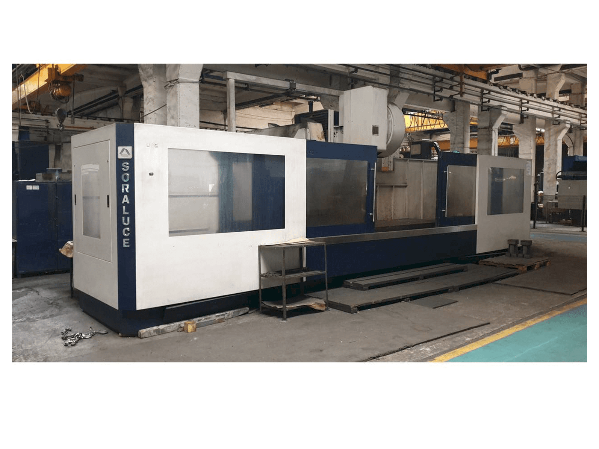 Soraluce TA 35 Mašinos vaizdas iš priekio