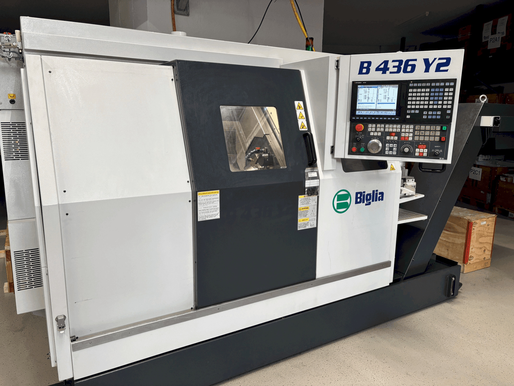 Biglia B436Y2 Mašinos vaizdas iš priekio