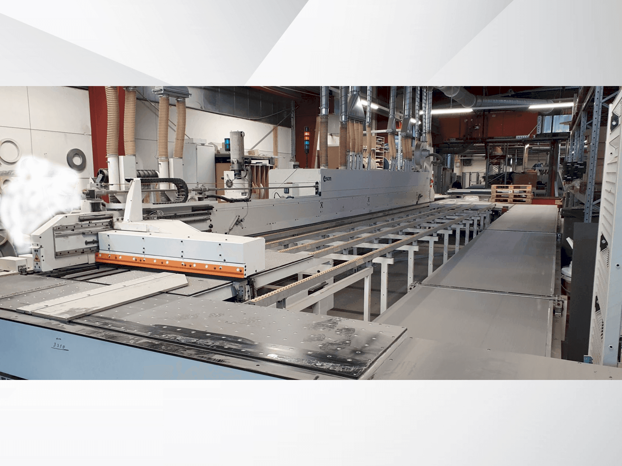 SCM STEFANI EBM System S 01 Mašinos vaizdas iš priekio