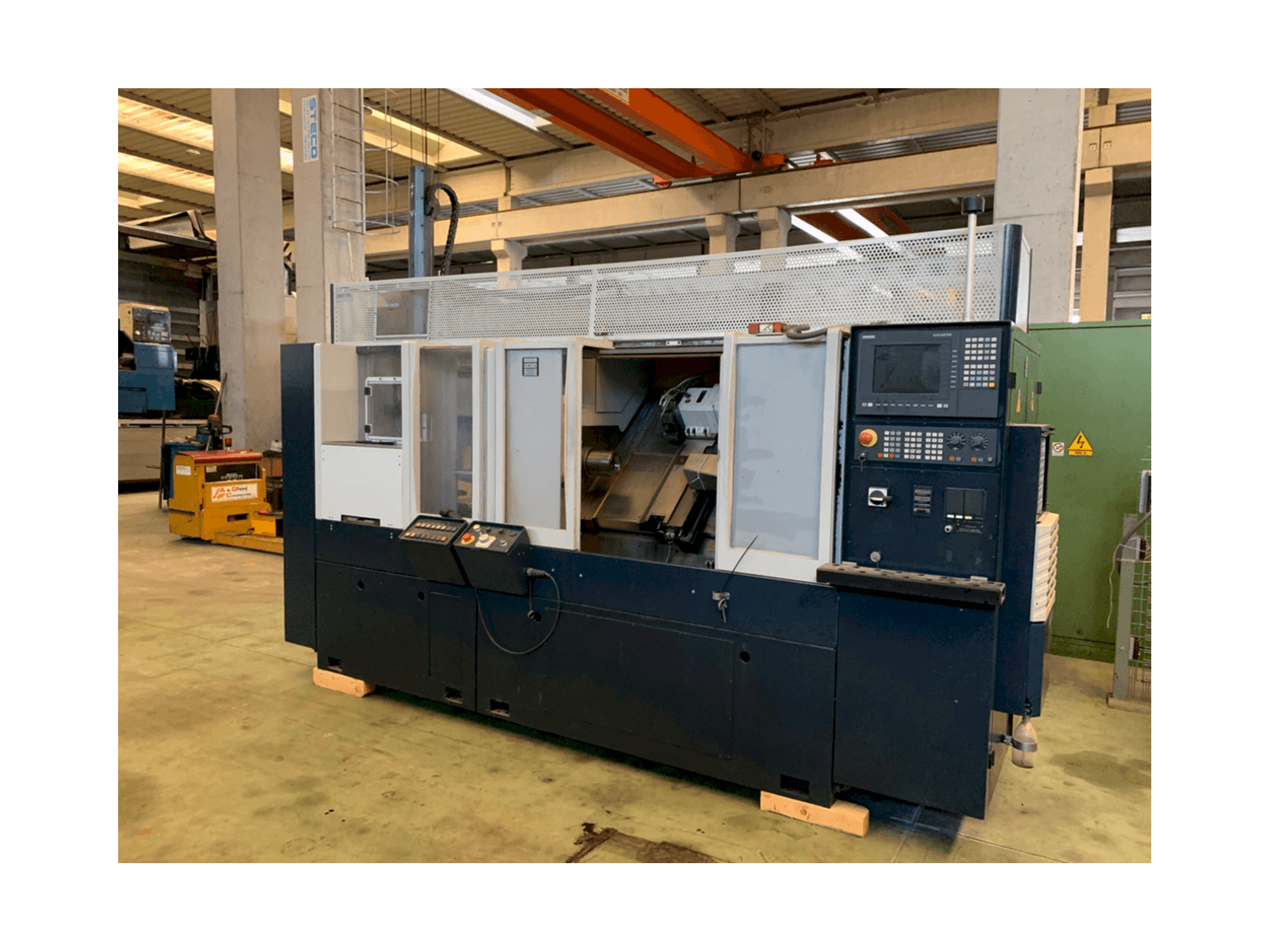 SPINNER PD 48 Mašinos vaizdas iš priekio