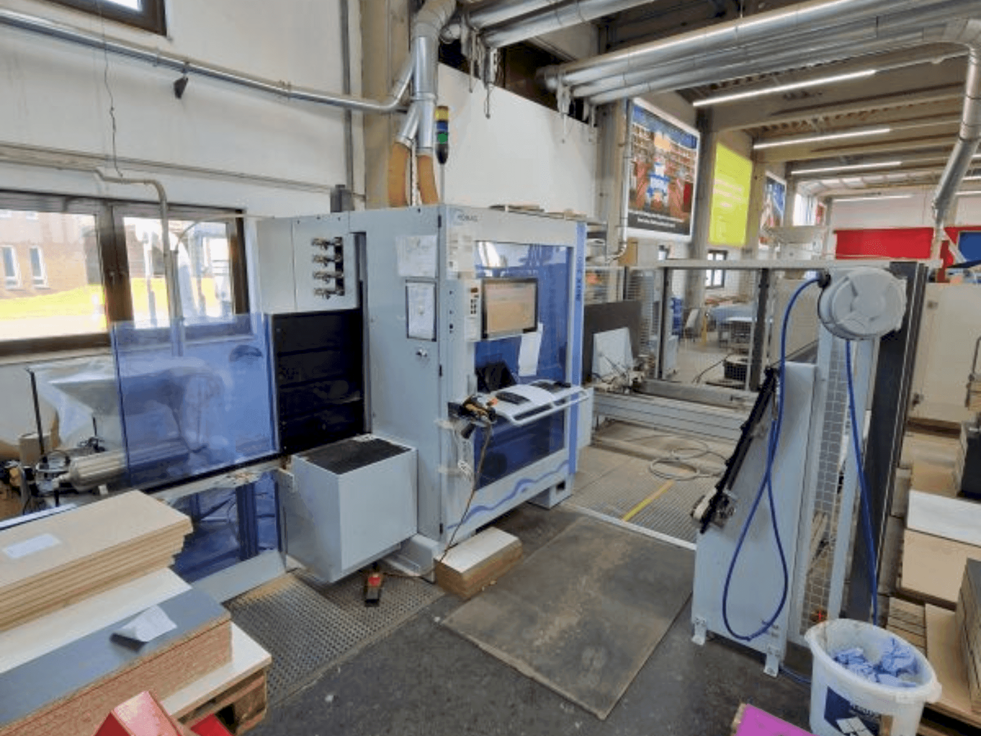 HOMAG Optimat BHX200/D Mašinos vaizdas iš priekio