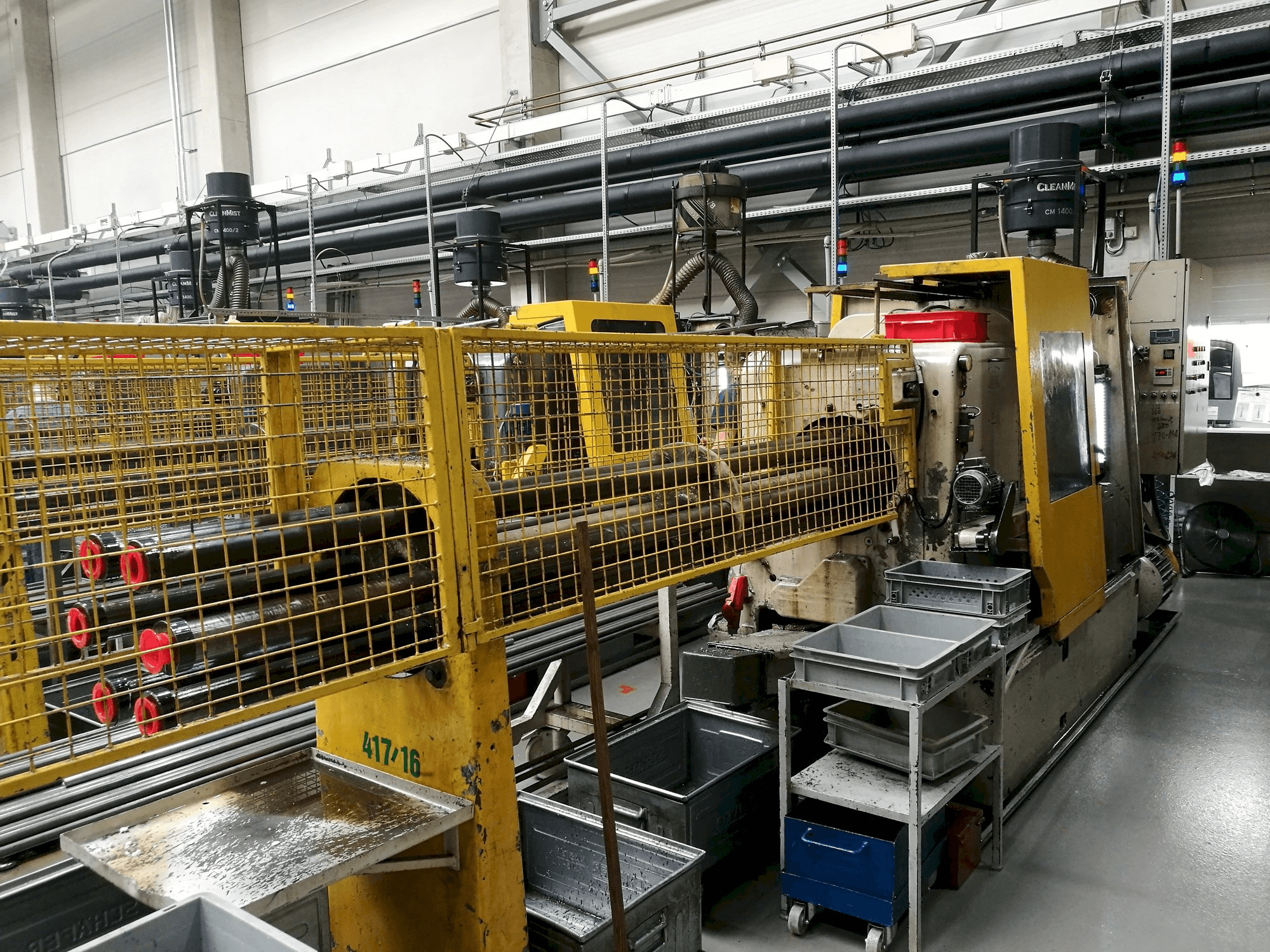 Wickman 1 3/8"-6 Mašinos vaizdas iš priekio