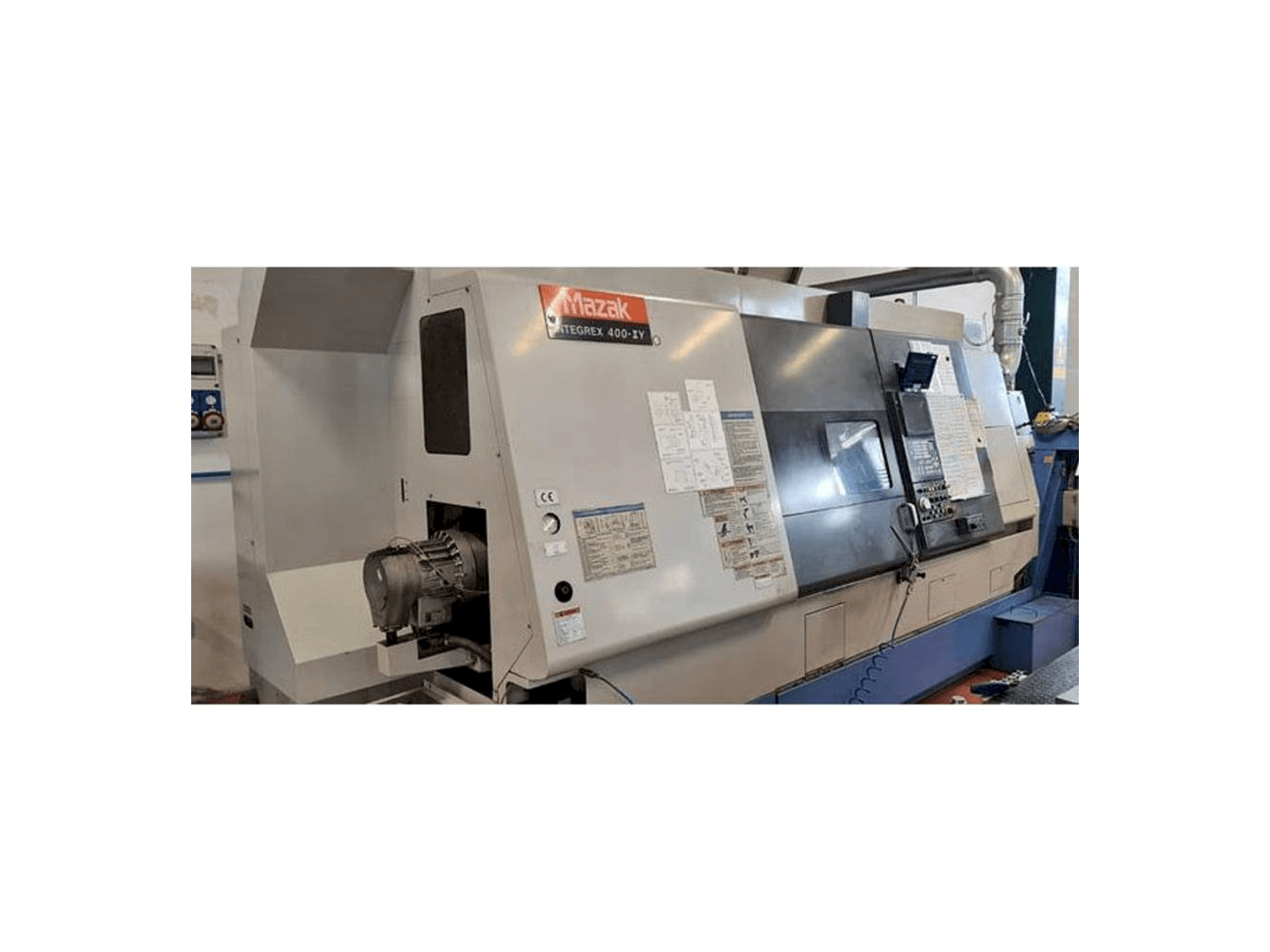 Mazak Integrex 400-II Y Mašinos vaizdas iš priekio