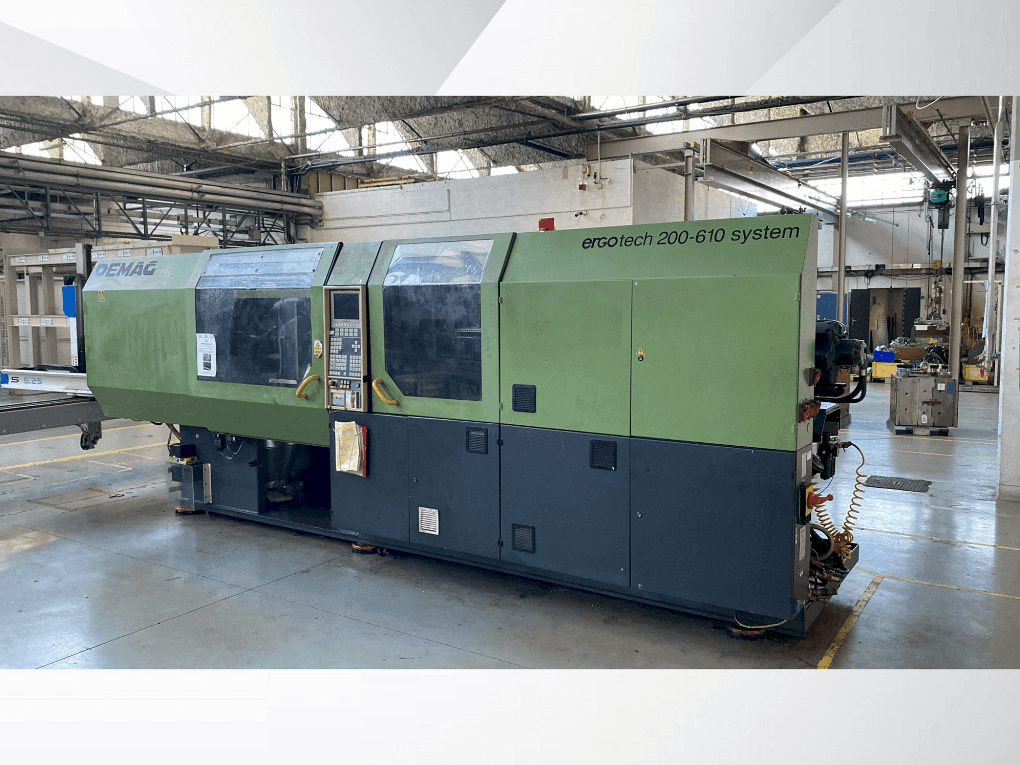 DEMAG Ergotech Sytem 200-610 Mašinos vaizdas iš priekio