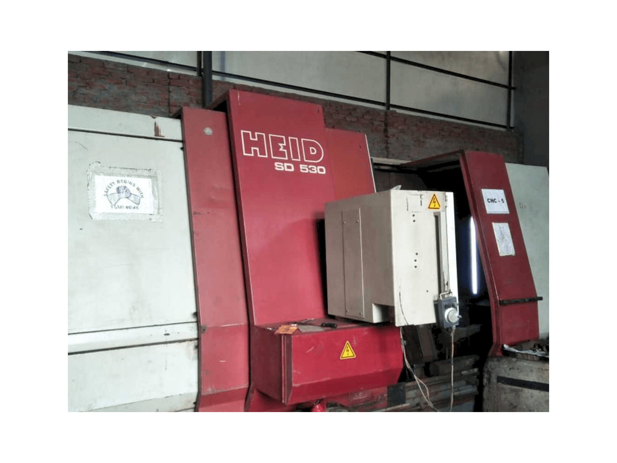 HEID SD-530 Mašinos vaizdas iš priekio