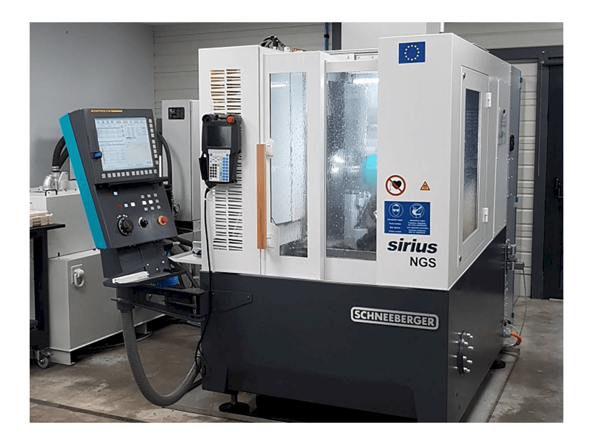 Schneeberger SIRIUS NGS Mašinos vaizdas iš priekio