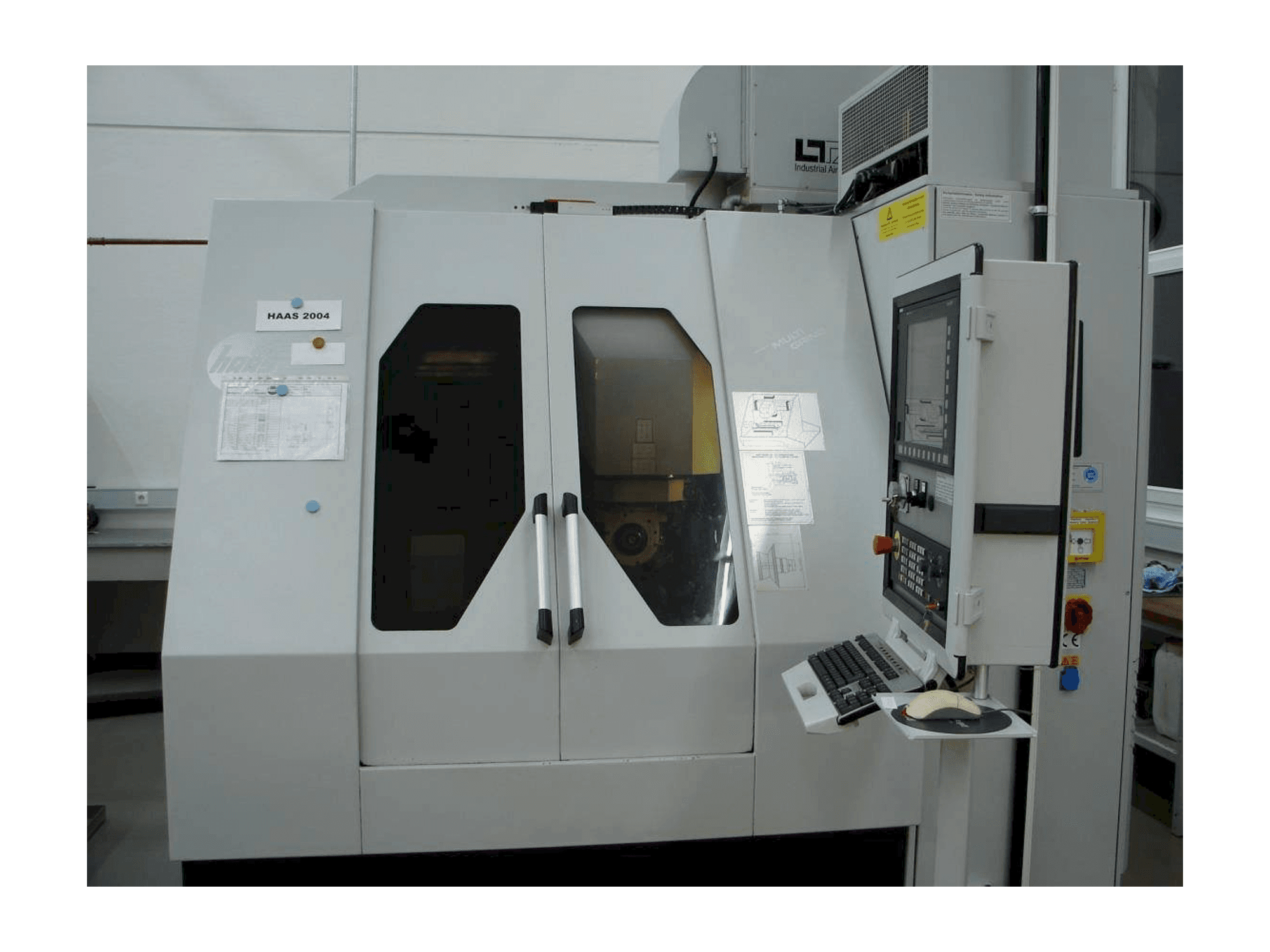 HAAS Multigrind AF Mašinos vaizdas iš priekio