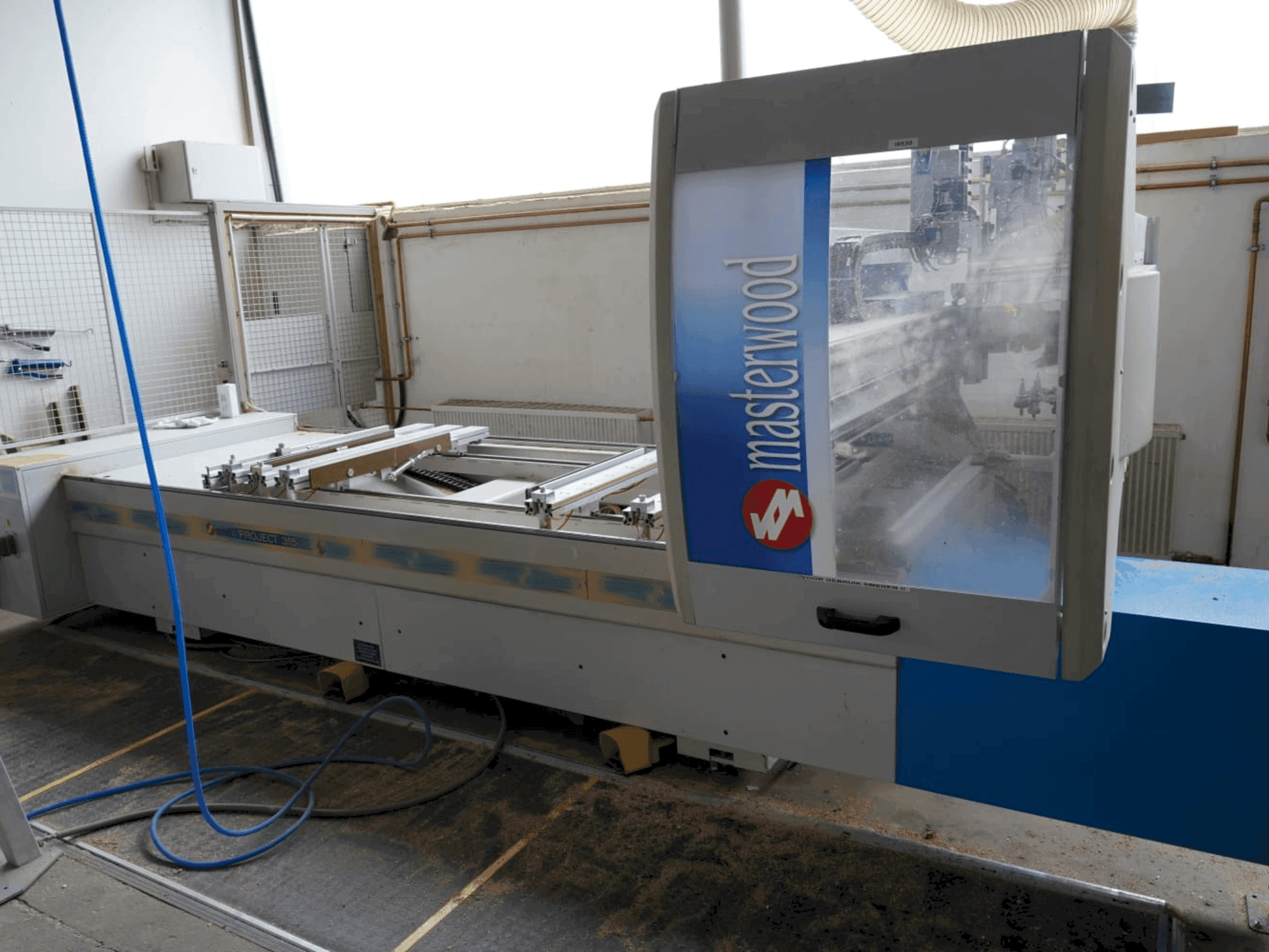 MASTERWOOD Project 315 Mašinos vaizdas iš priekio