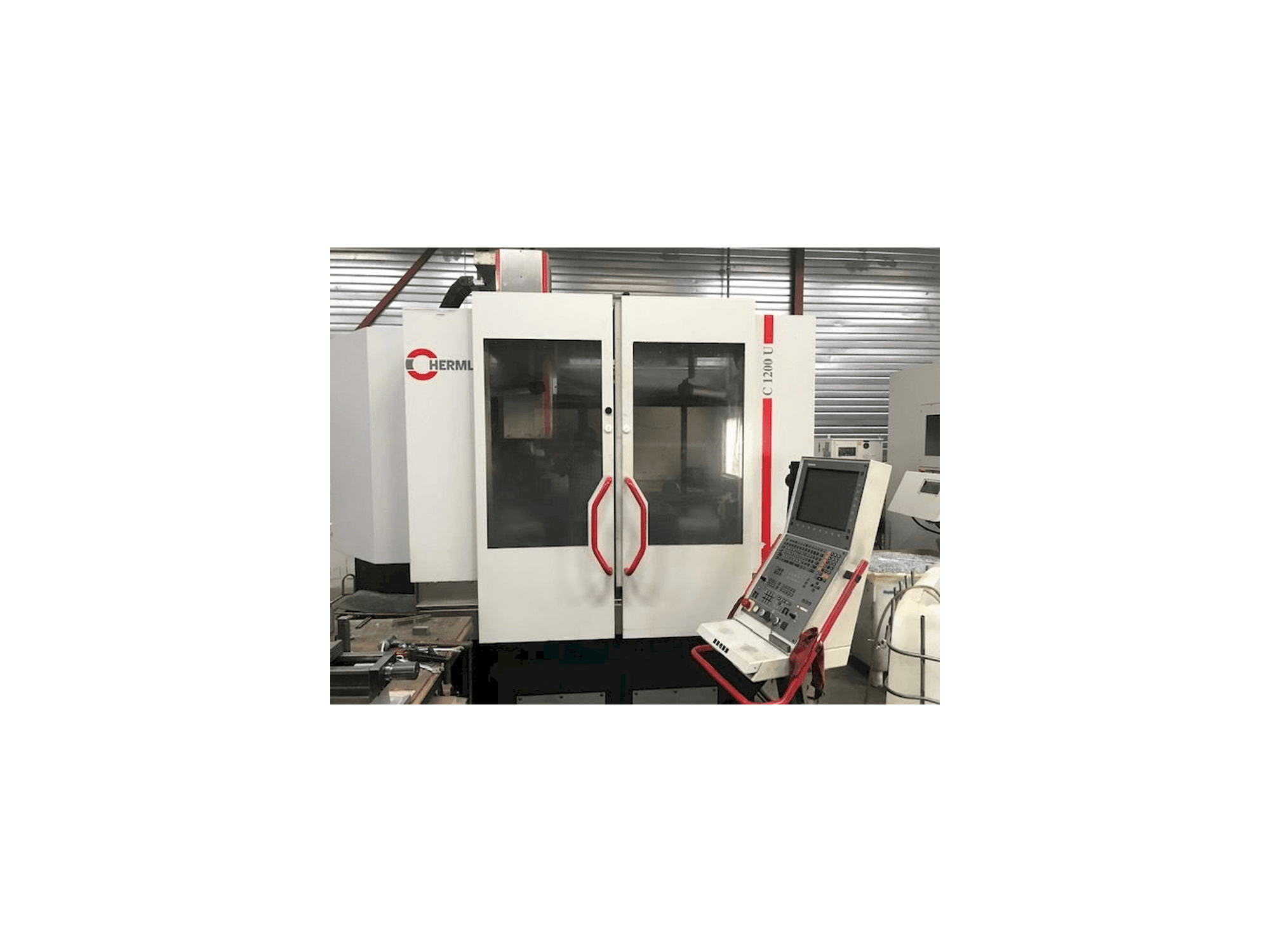 HERMLE C 1200 U Mašinos vaizdas iš priekio
