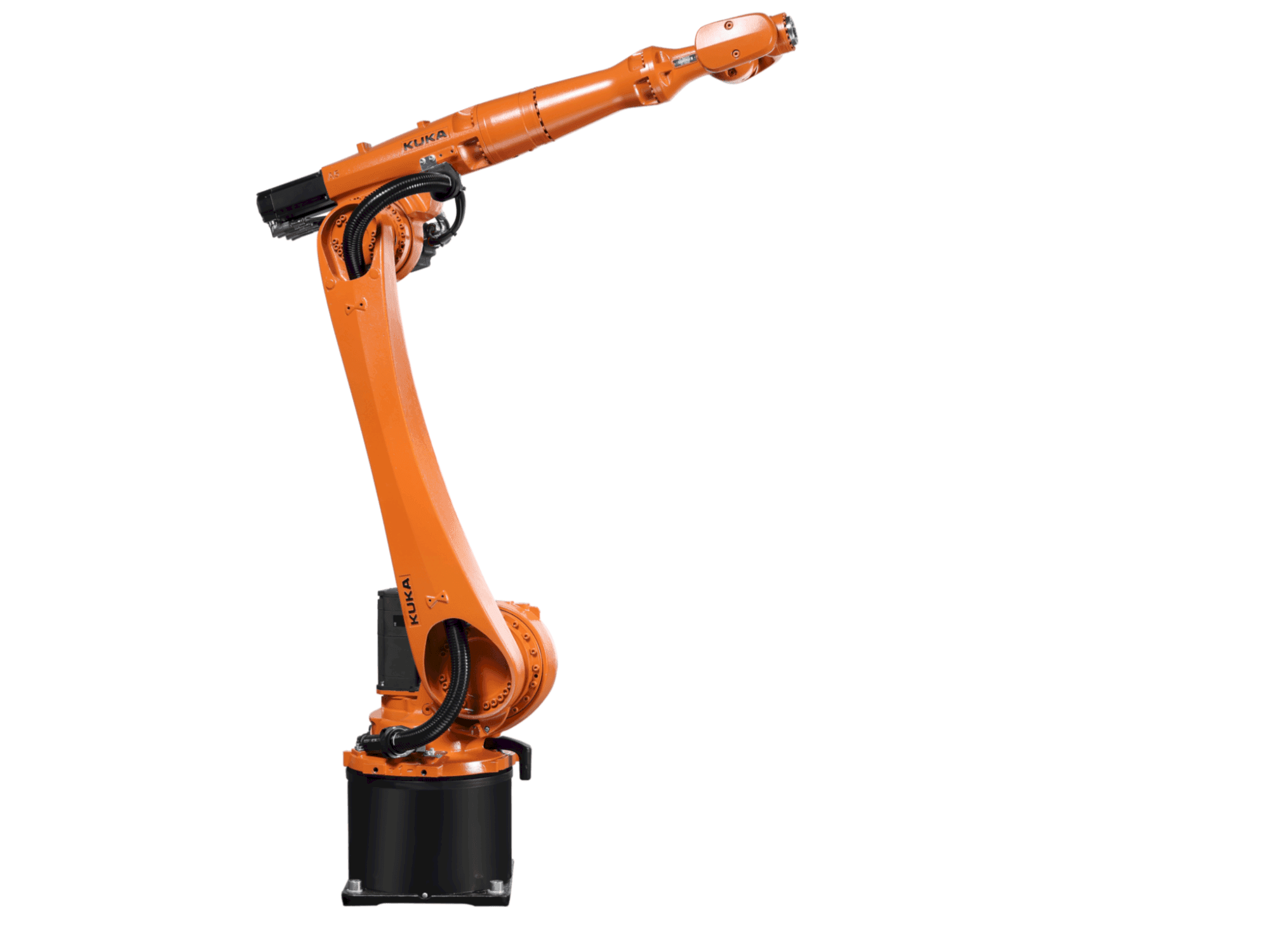 KUKA KP2 HV 2600 HW Mašinos vaizdas iš priekio