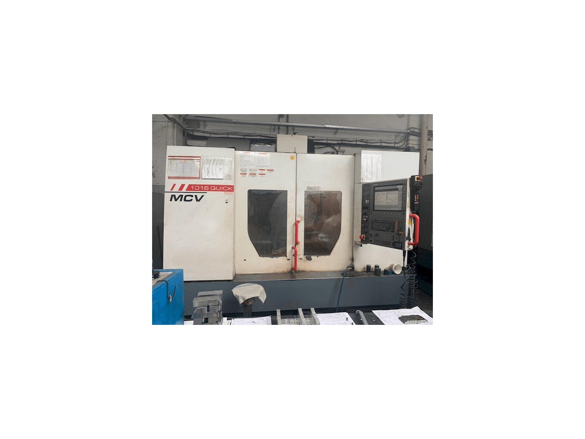 KOVOSVIT MAS MCV 1016 Quick Mašinos vaizdas iš priekio