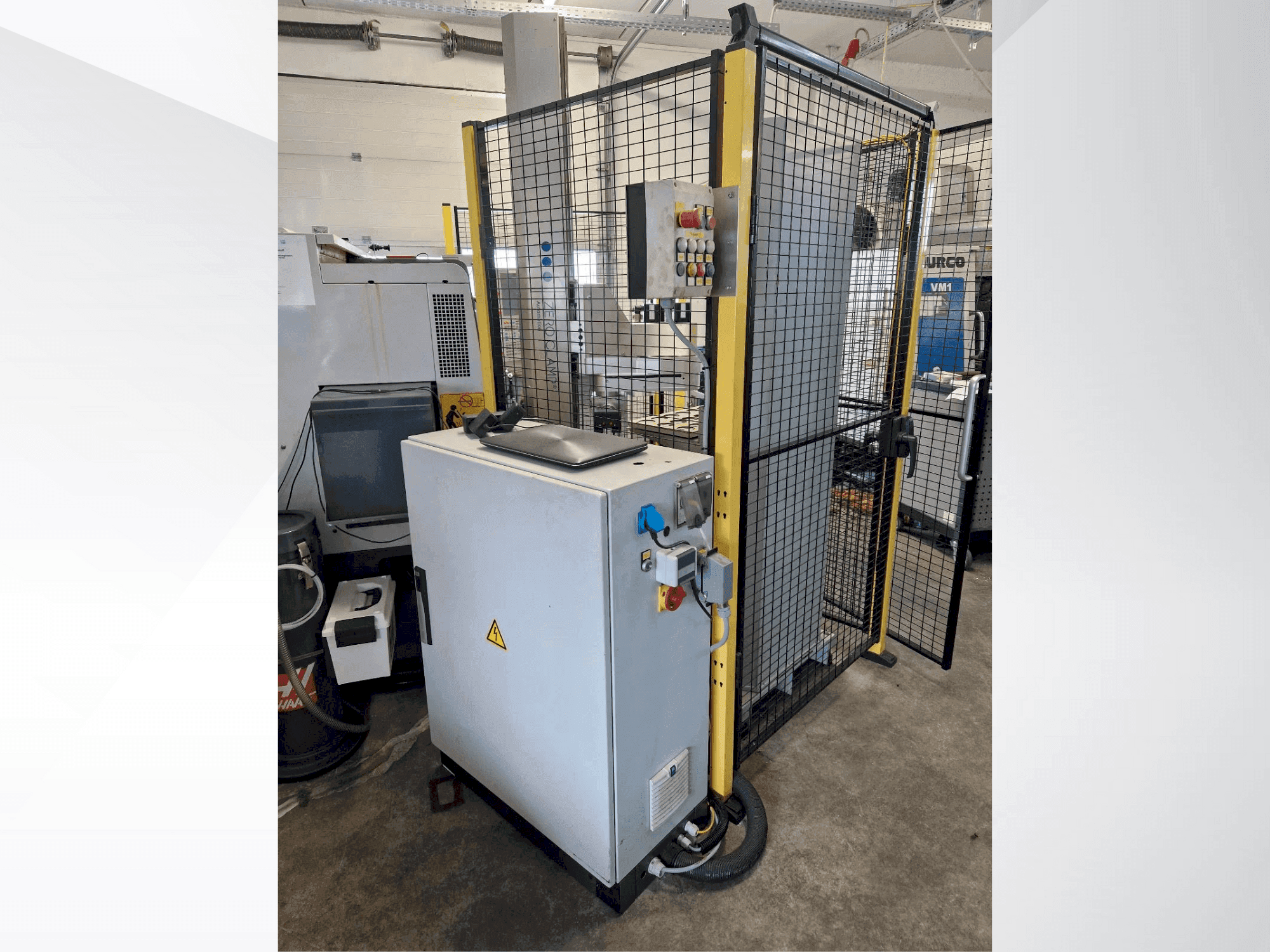 Zeroclamp Zerobot 100P Mašinos vaizdas iš priekio