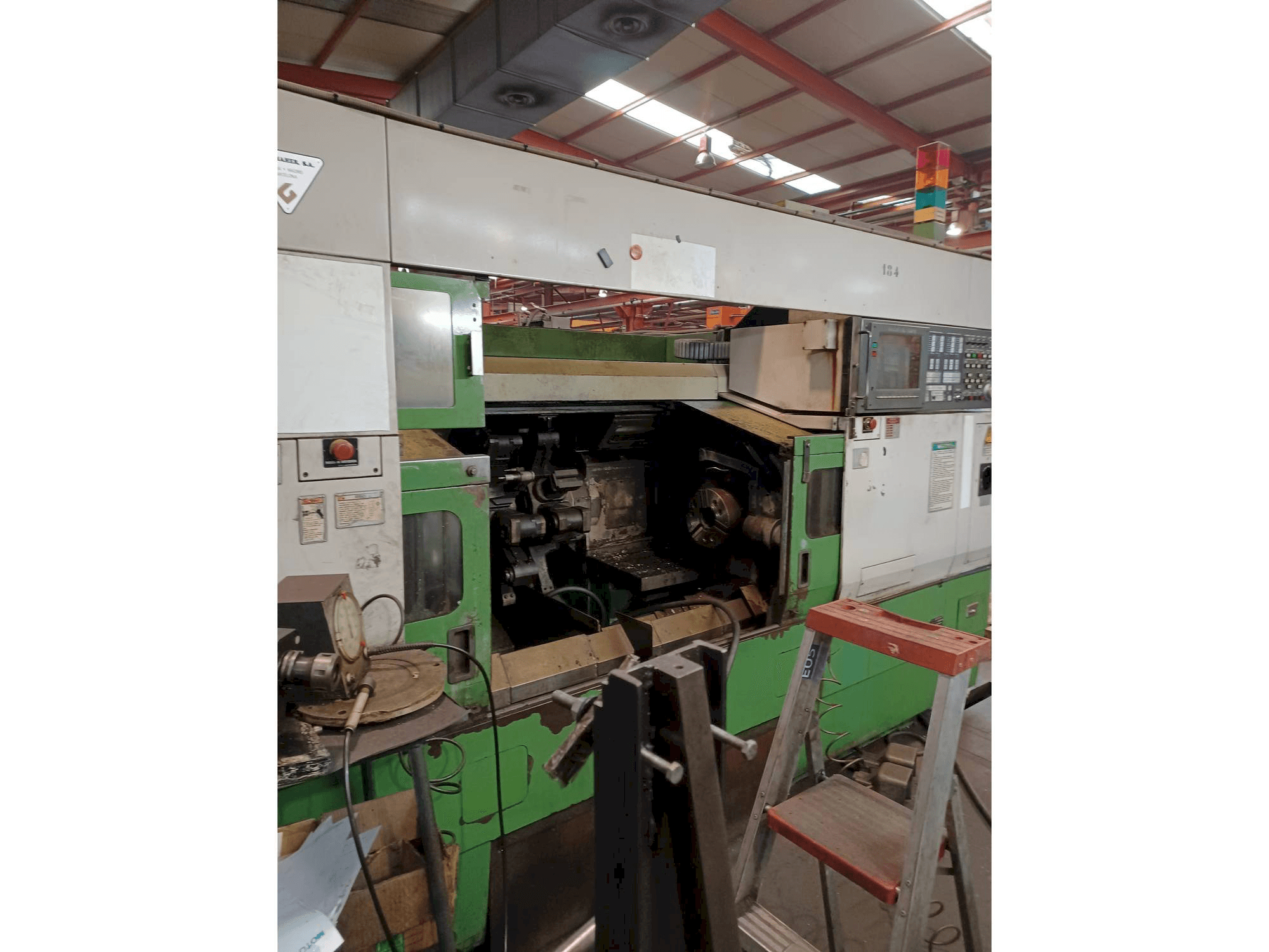 Mazak Multiplex 630 Mašinos vaizdas iš priekio