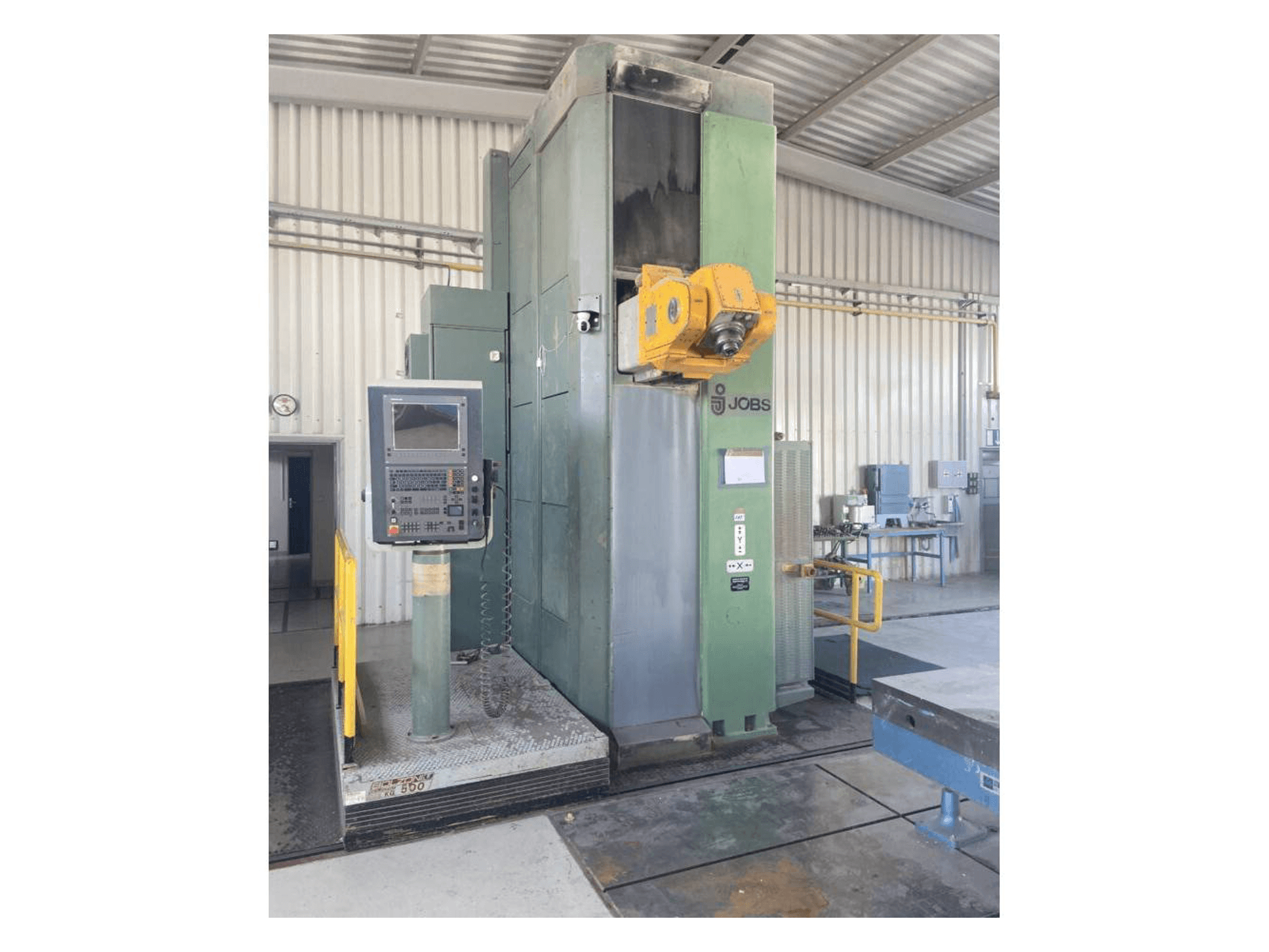 JOBS Jomach 16 Mašinos vaizdas iš priekio