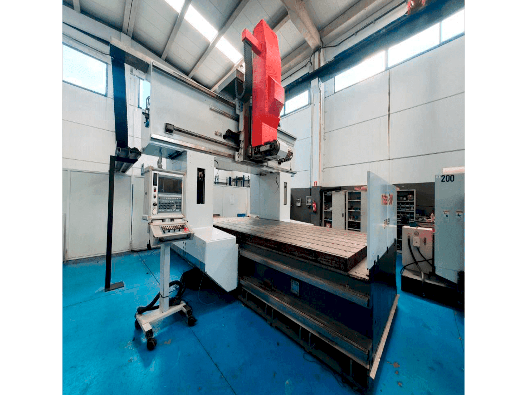 Matec 30P Mašinos vaizdas iš priekio