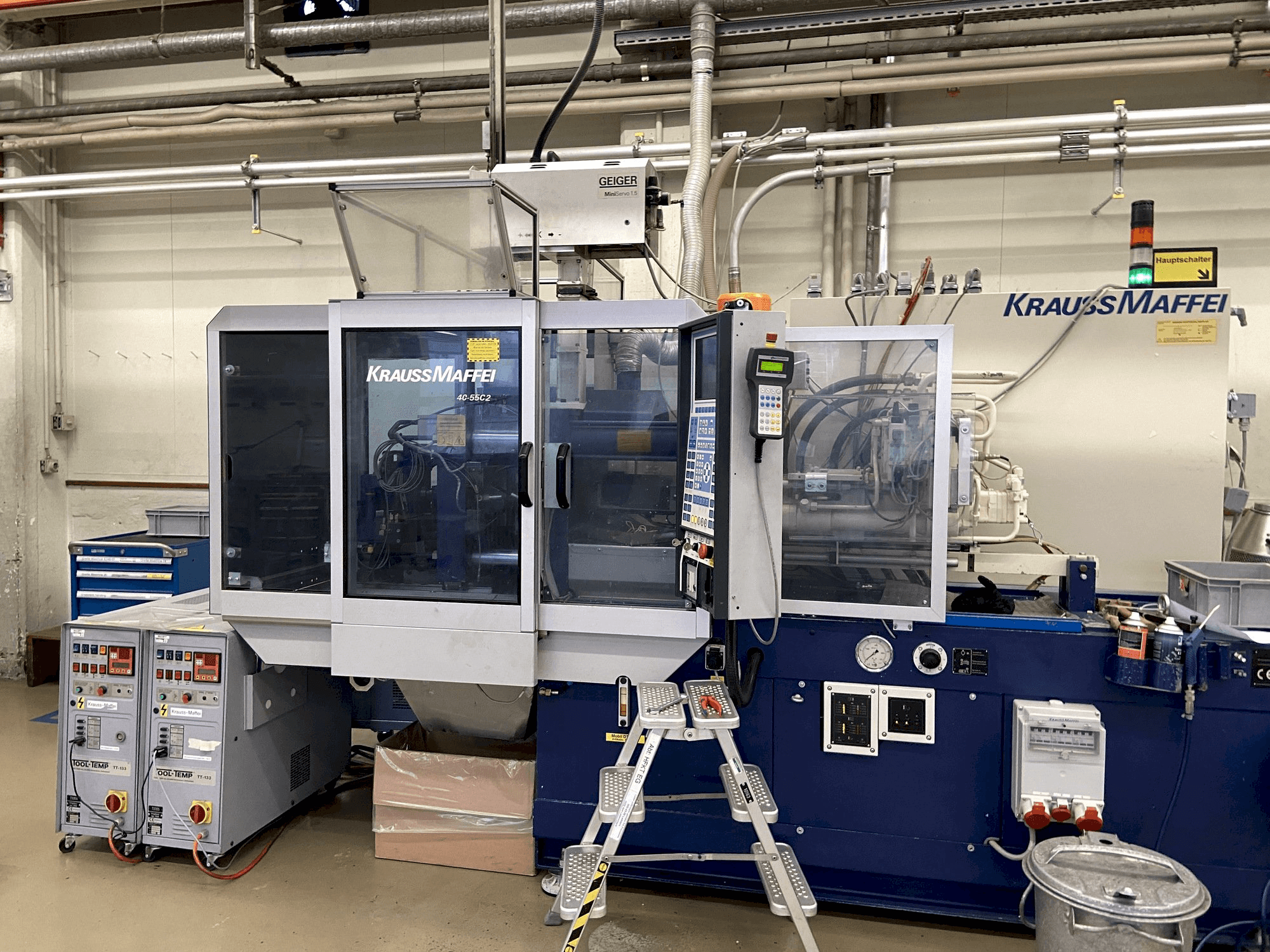 Krauss Maffei 40/55 C2 Mašinos vaizdas iš priekio