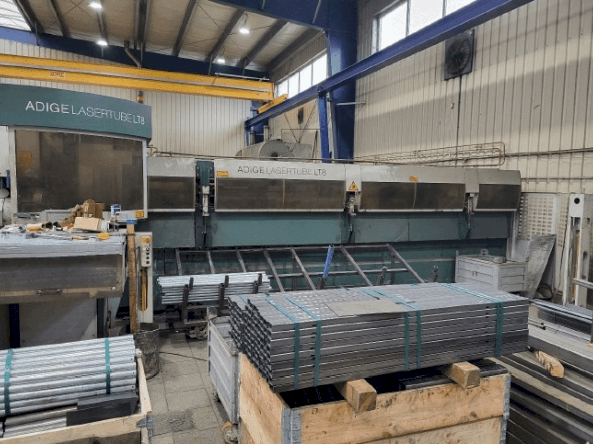 BLM Adige LT 8 Mašinos vaizdas iš priekio