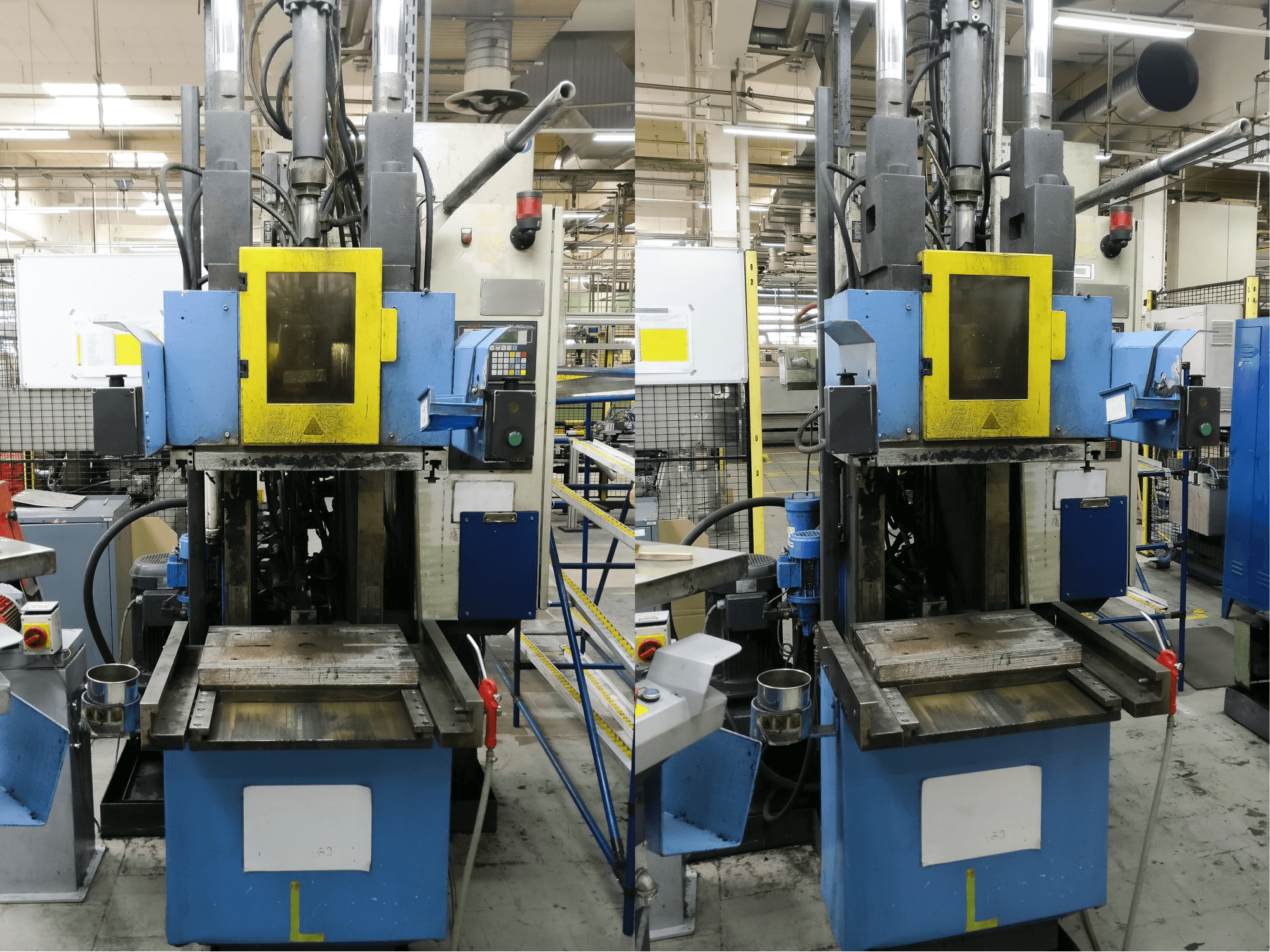 Kloeckner Desma 956.050 Mašinos vaizdas iš priekio