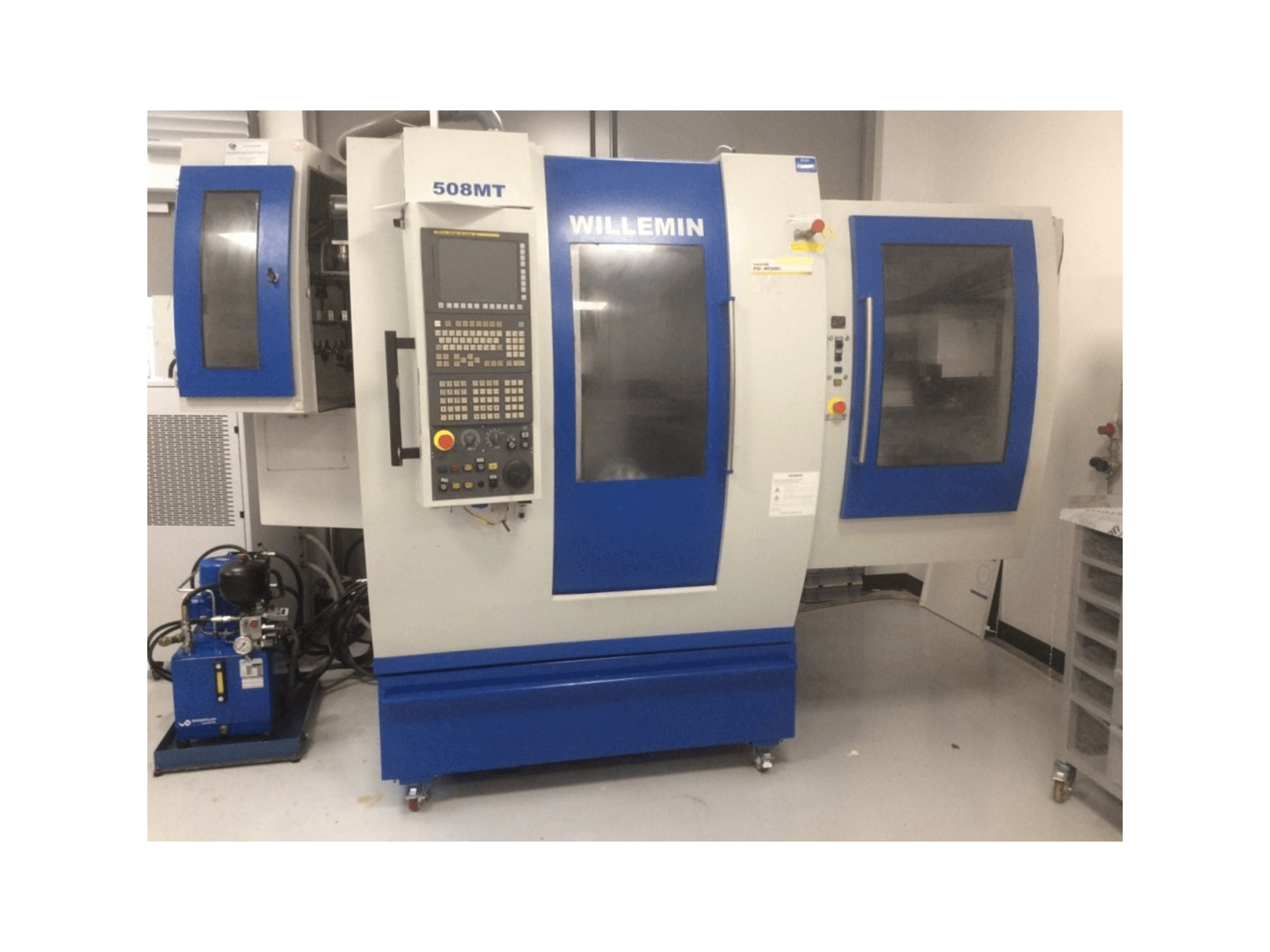 Willemin W 508MT Mašinos vaizdas iš priekio